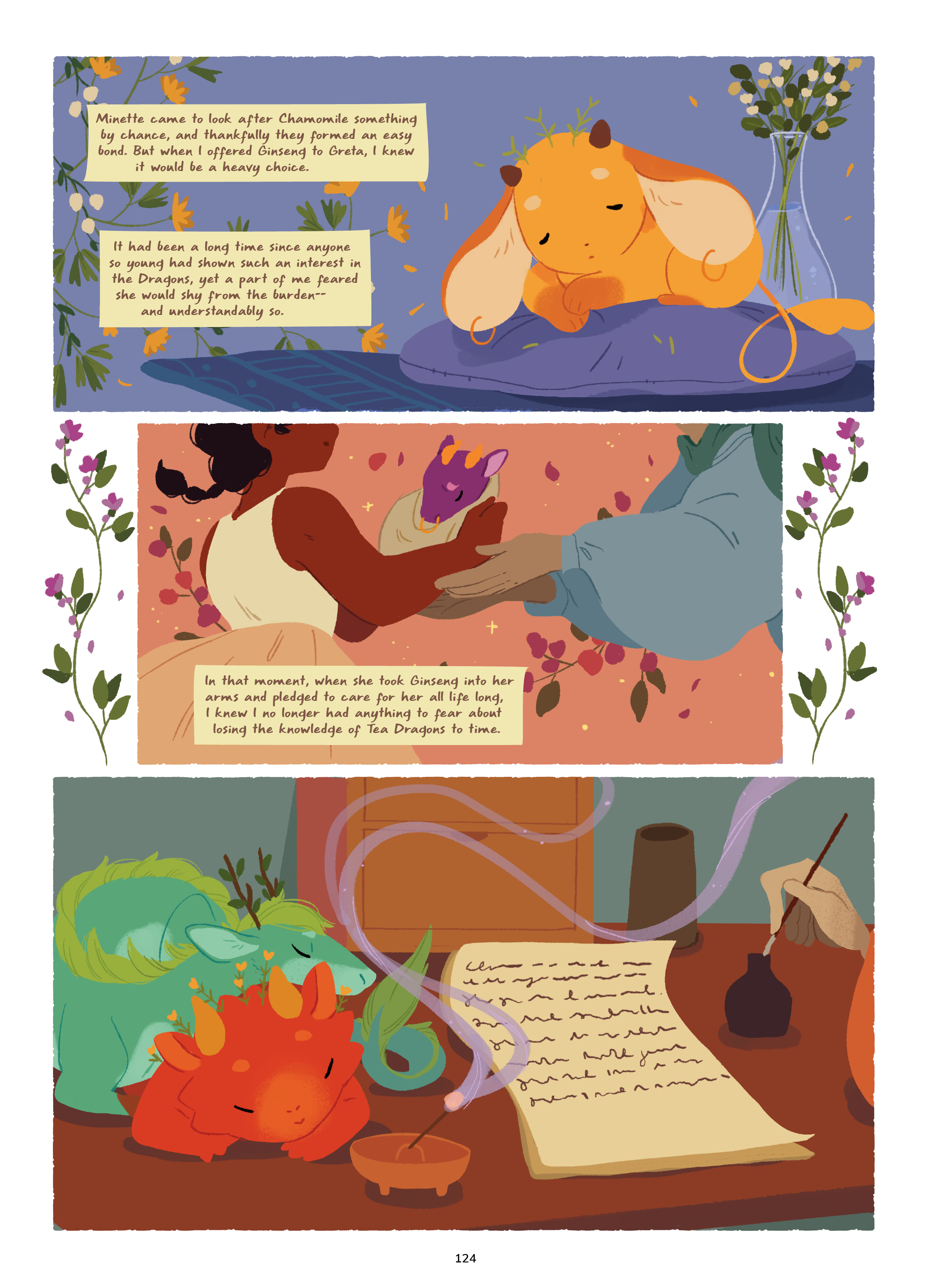 Read online The Tea Dragon Series comic -  Issue # The Tea Dragon Tapestry - 125