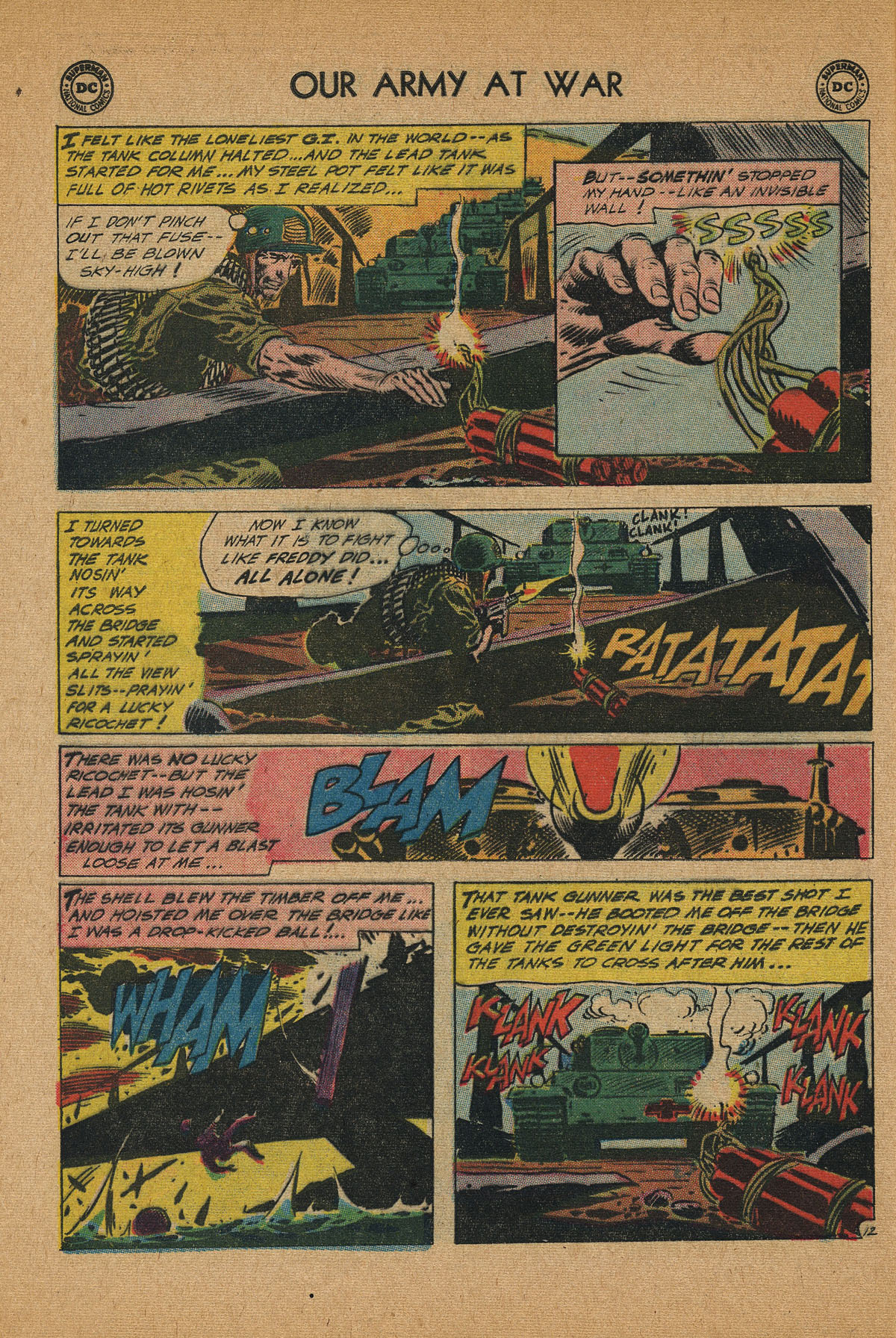 Read online Our Army at War (1952) comic -  Issue #102 - 16
