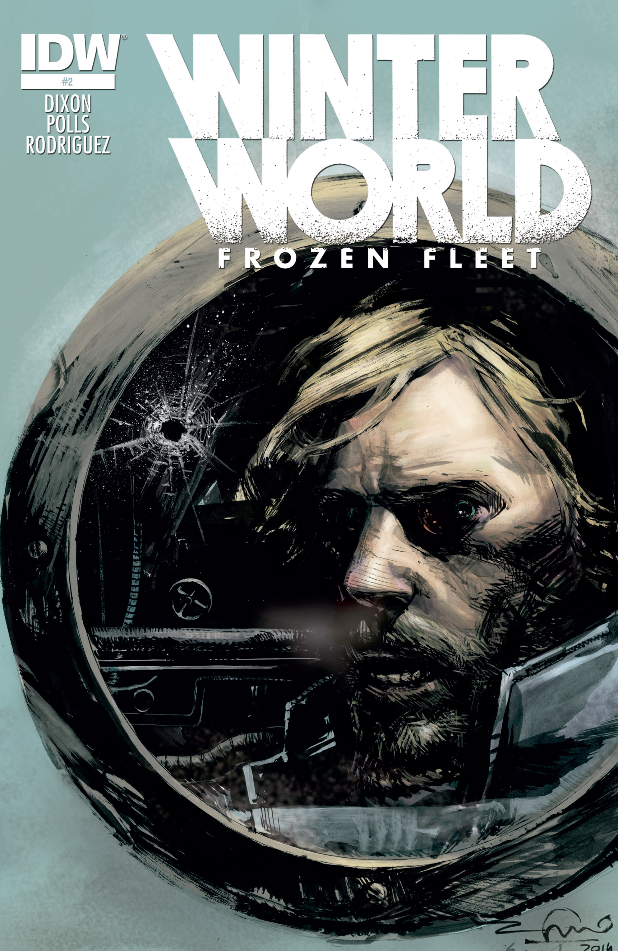 Read online Winterworld: Frozen Fleet comic -  Issue #2 - 1