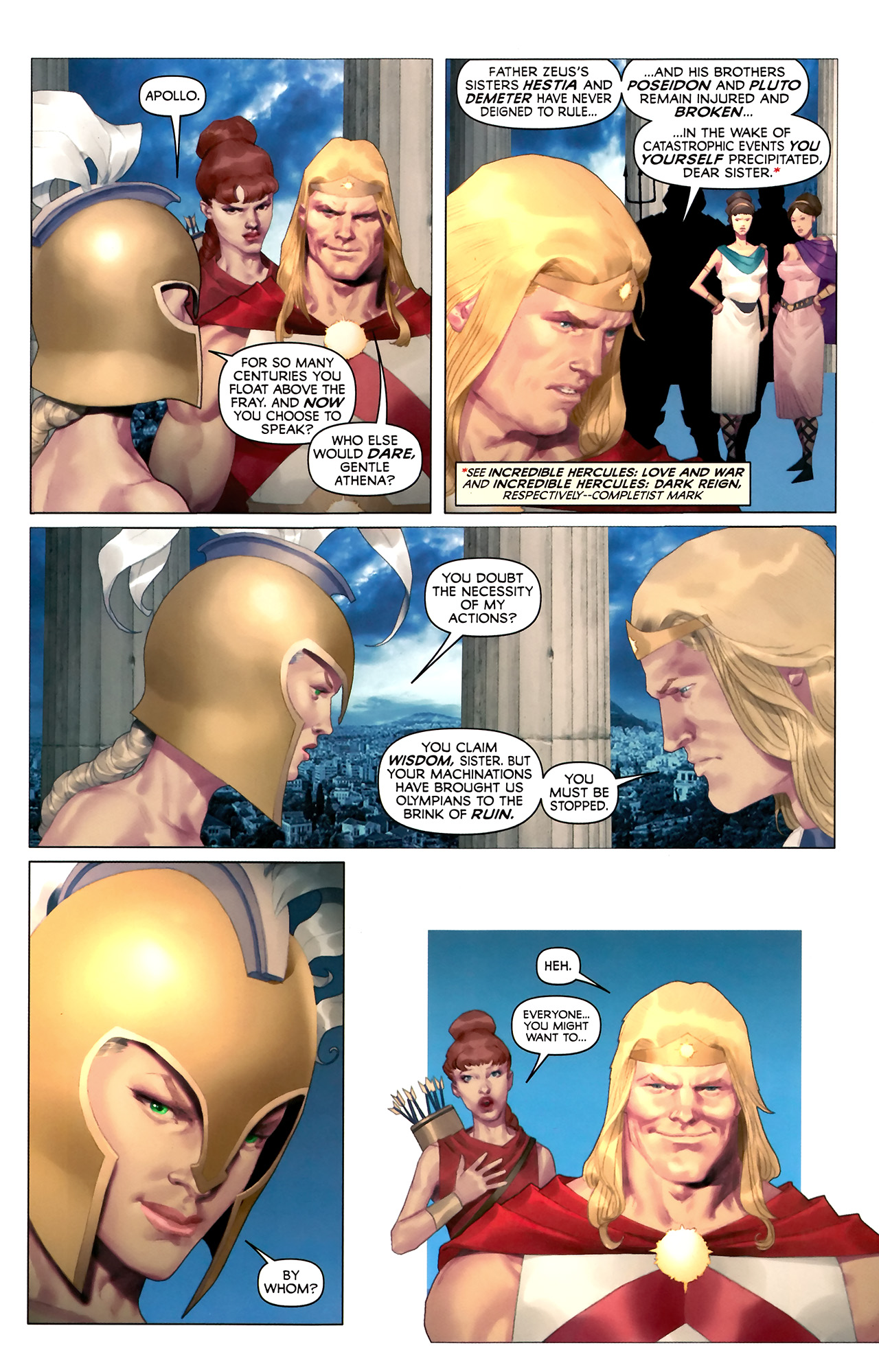 Read online Hercules: Fall of an Avenger comic -  Issue #2 - 5