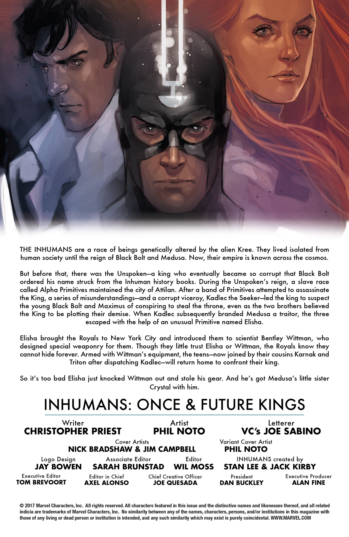 Read online Inhumans: Once And Future Kings comic -  Issue #5 - 2