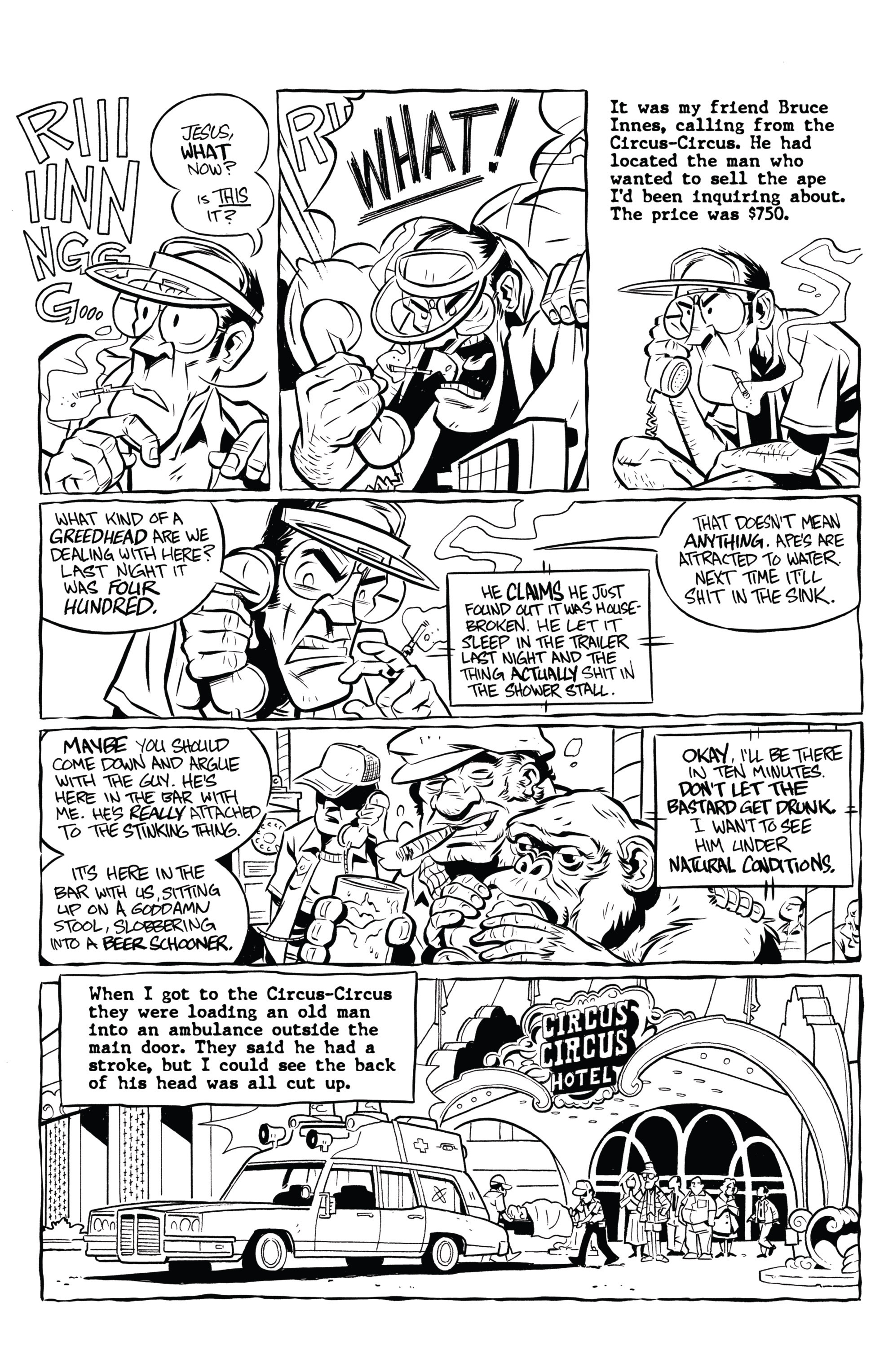 Read online Hunter S. Thompson's Fear and Loathing in Las Vegas comic -  Issue #4 - 34