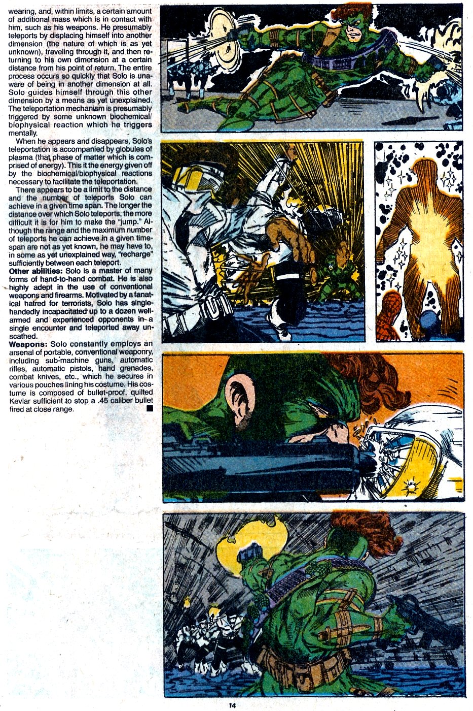 Read online The Official Handbook of the Marvel Universe: Update '89 comic -  Issue #7 - 16