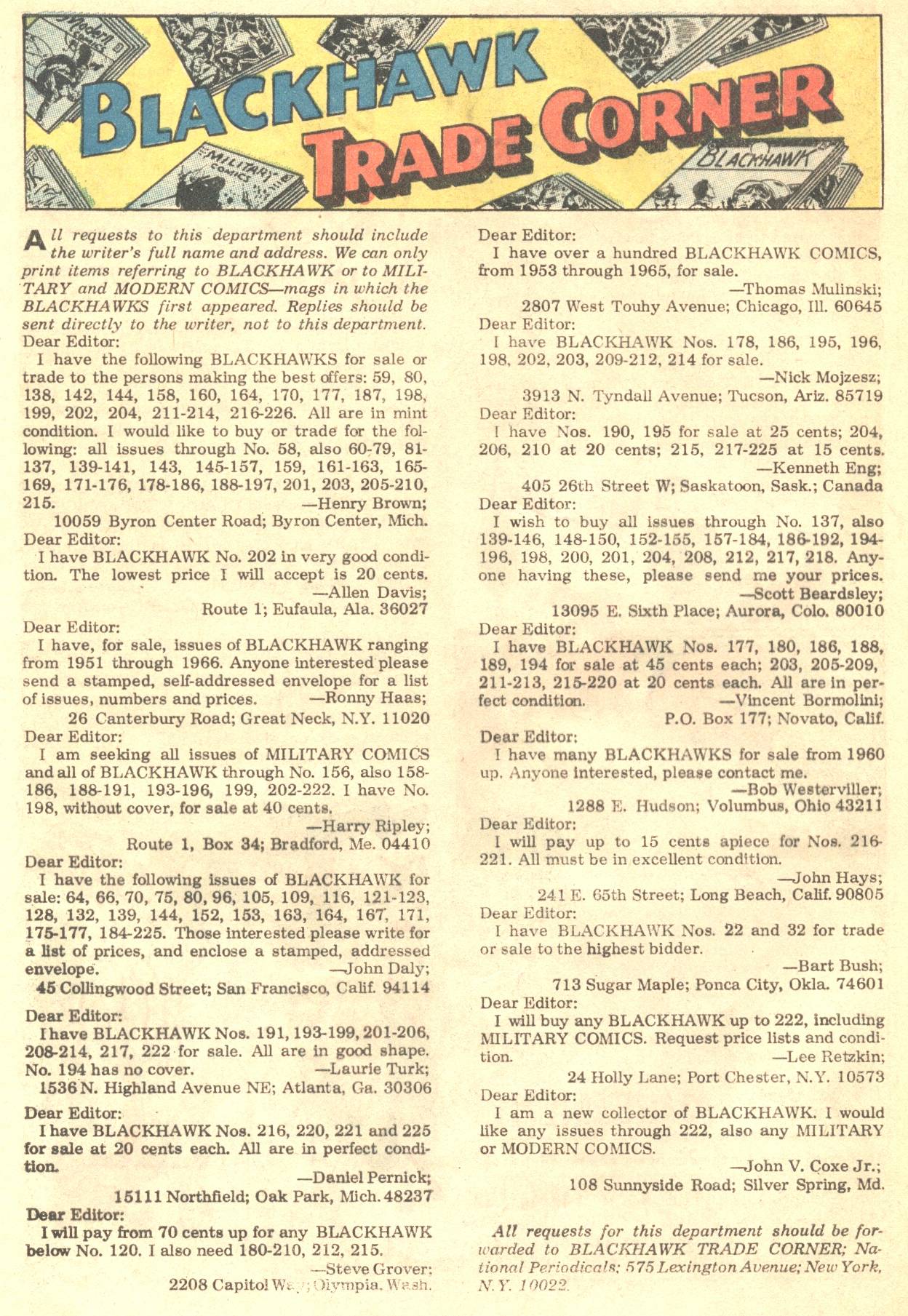 Read online Blackhawk (1957) comic -  Issue #233 - 32