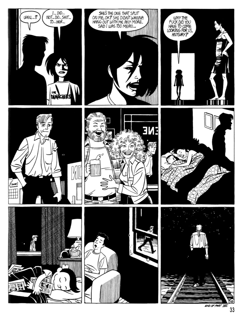 Read online Love and Rockets (1982) comic -  Issue #38 - 35