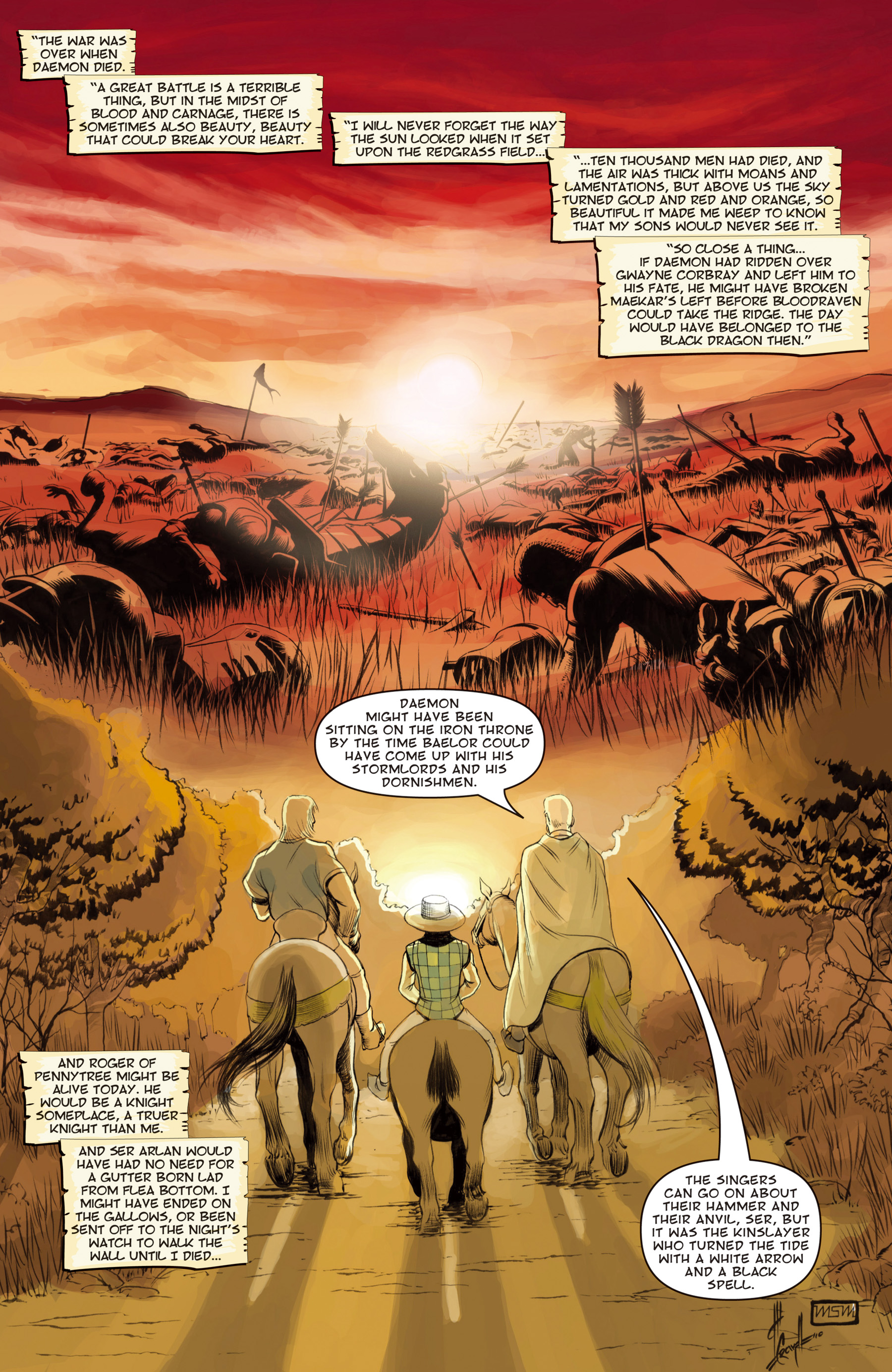 Read online The Hedge Knight: The Graphic Novel comic -  Issue # Full - 161