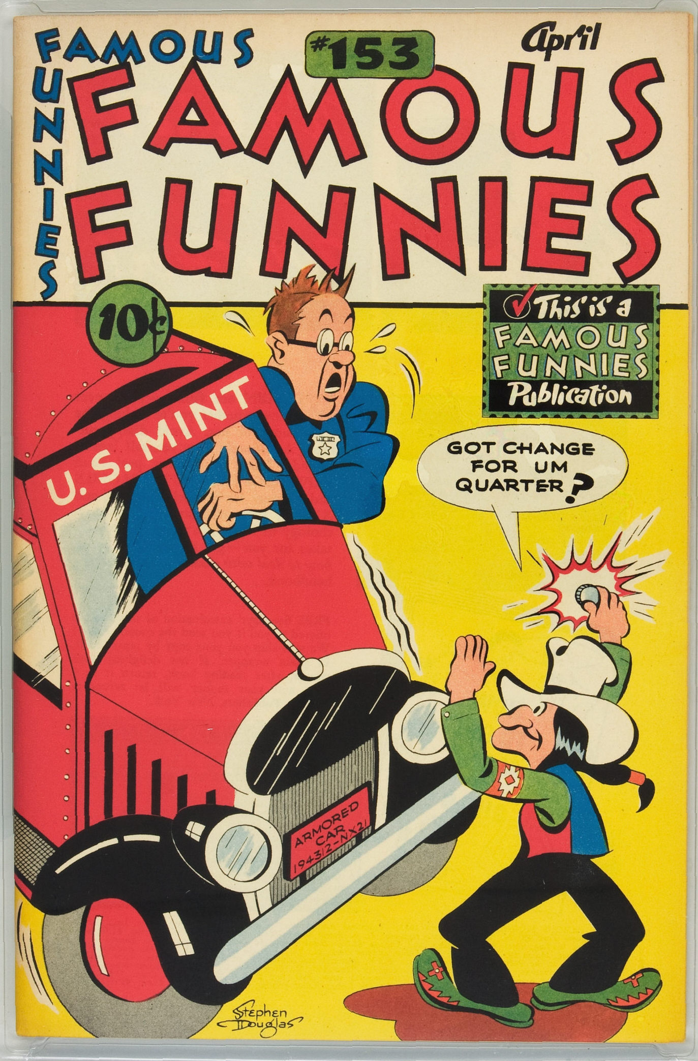 Read online Famous Funnies comic -  Issue #153 - 1