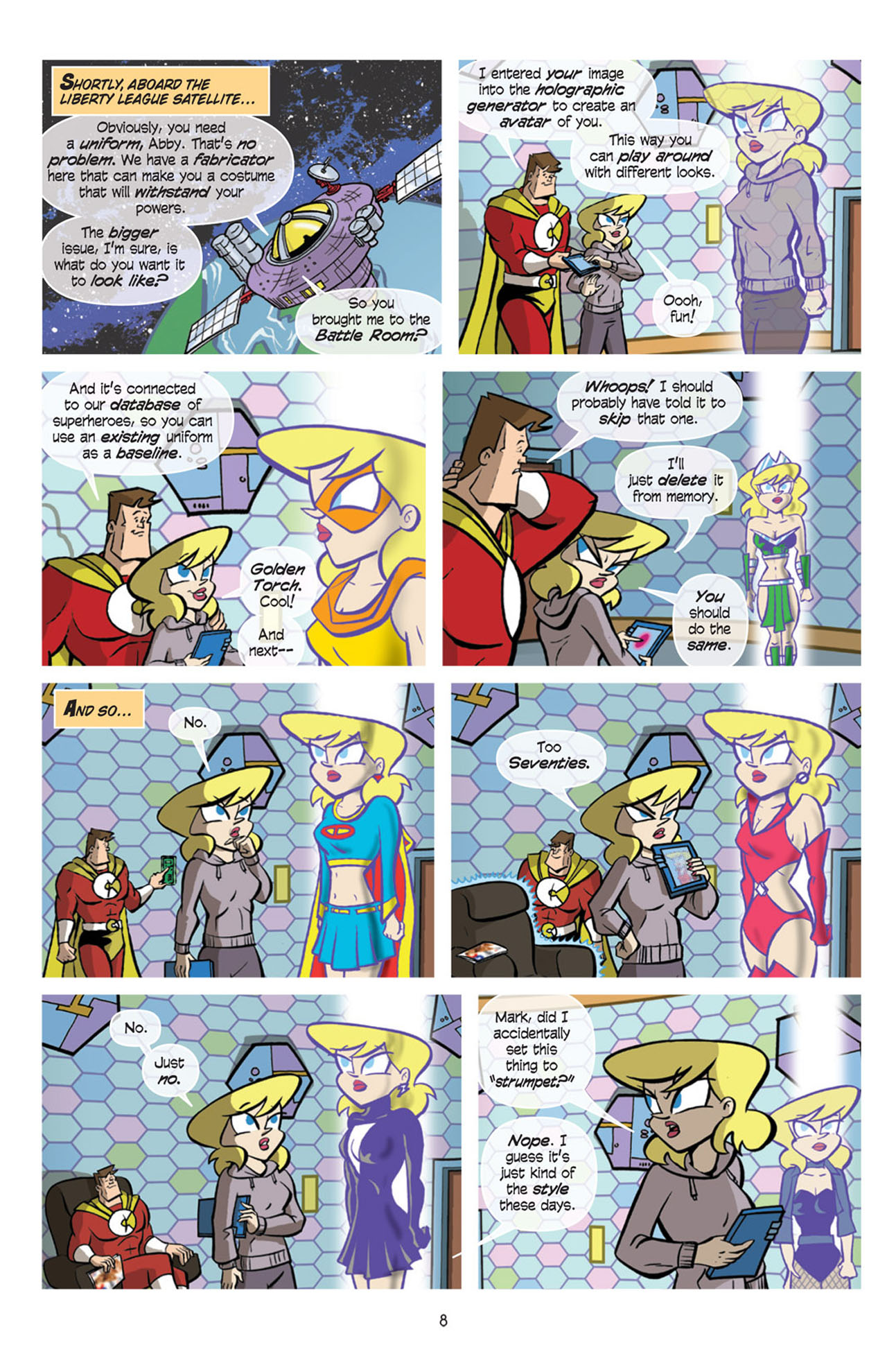 Read online Love and Capes comic -  Issue #10 - 10