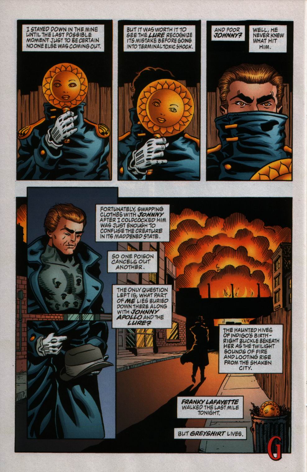 Read online Greyshirt: Indigo Sunset comic -  Issue #6 - 28
