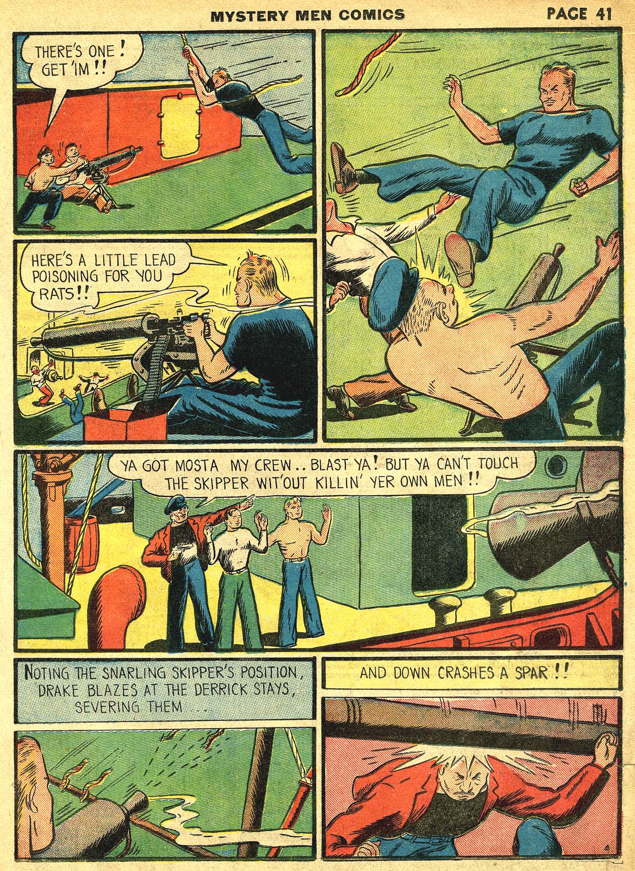 Read online Mystery Men Comics comic -  Issue #7 - 43