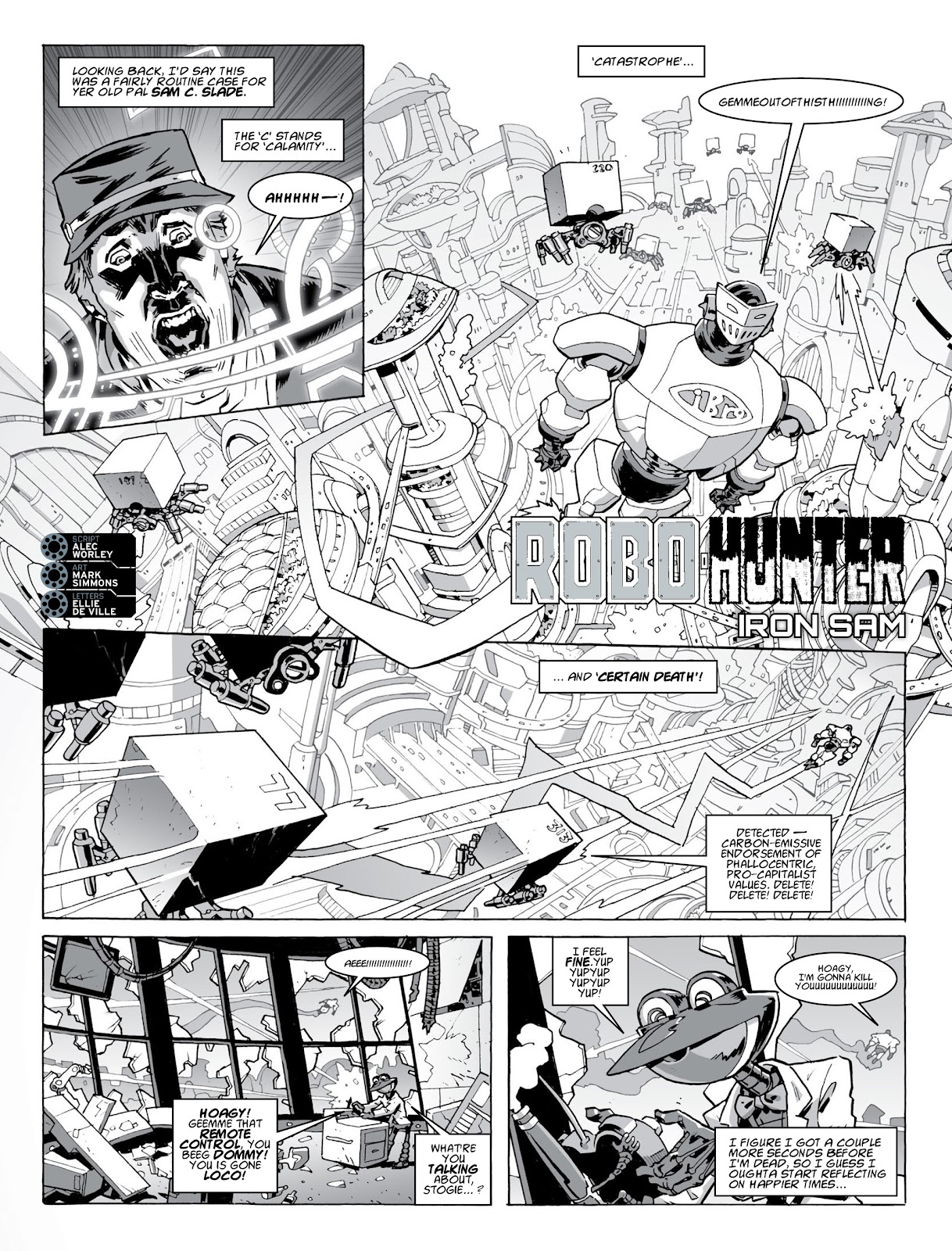 2000 AD issue Sci-Fi Special 2015 - Page 11