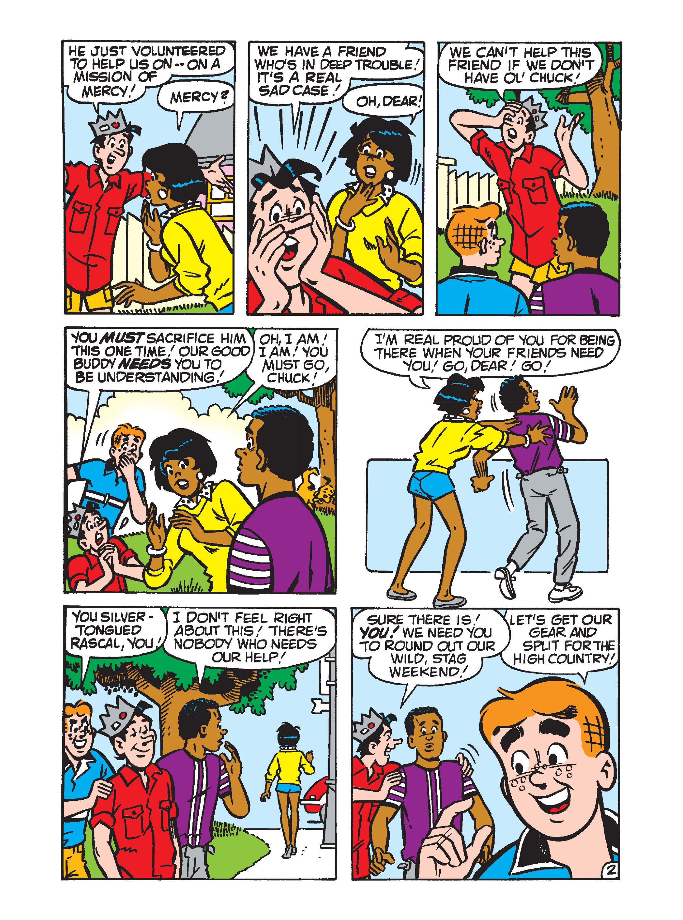 Read online Archie's Funhouse Double Digest comic -  Issue #6 - 171
