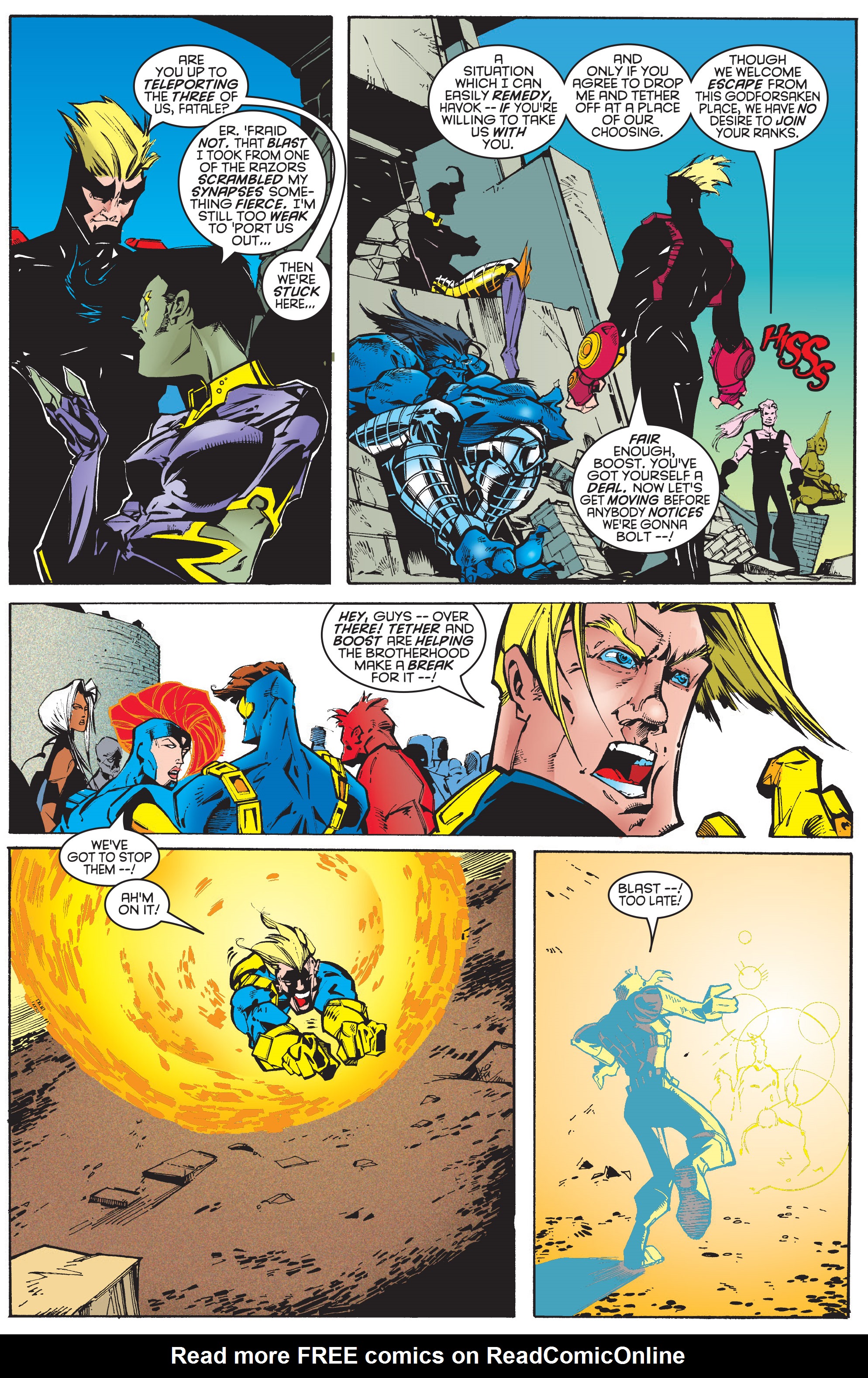 Read online X-Men: Onslaught Aftermath comic -  Issue # TPB (Part 5) - 38