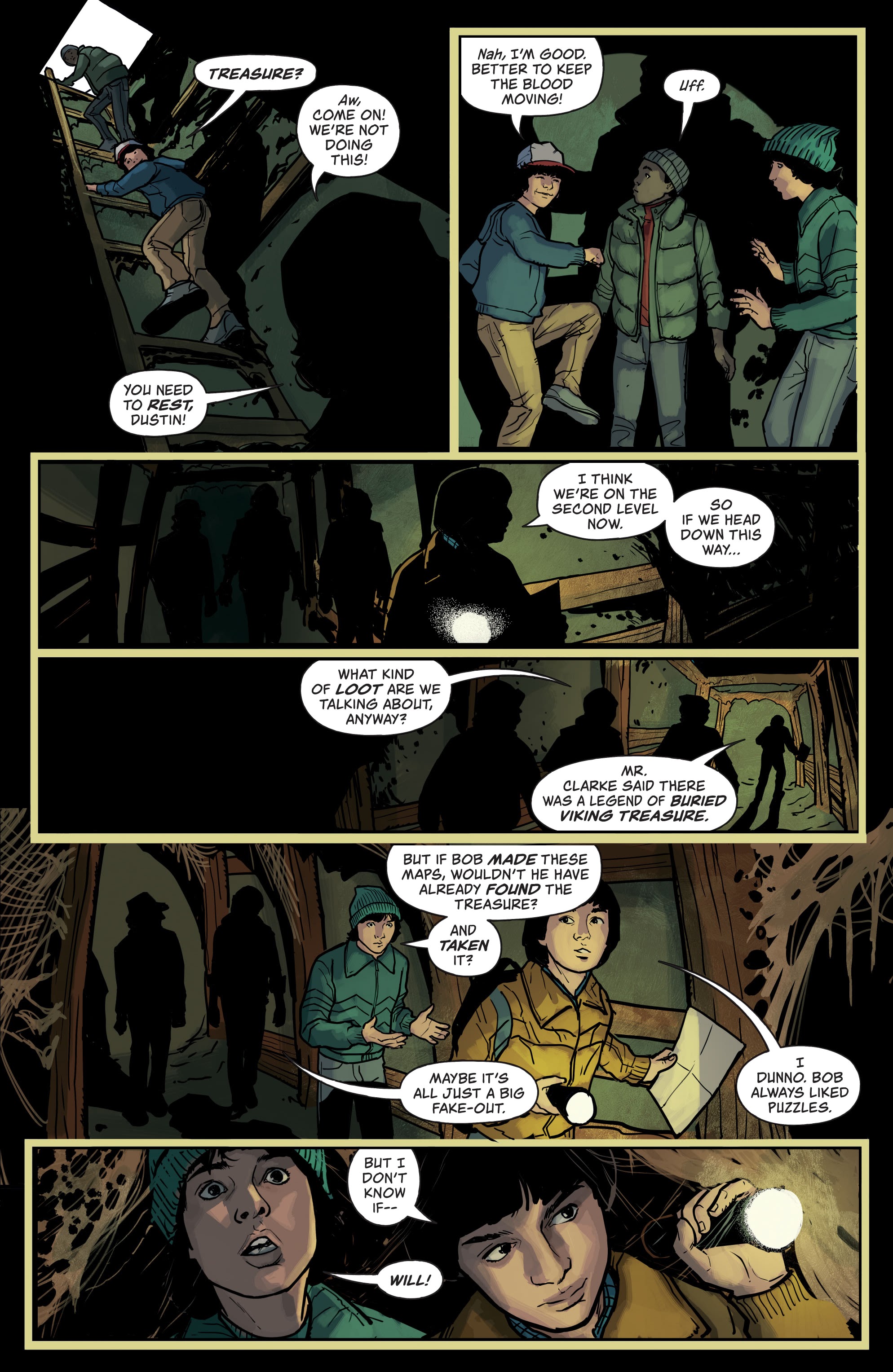 Read online Stranger Things: The Tomb of Ybwen comic -  Issue #3 - 11