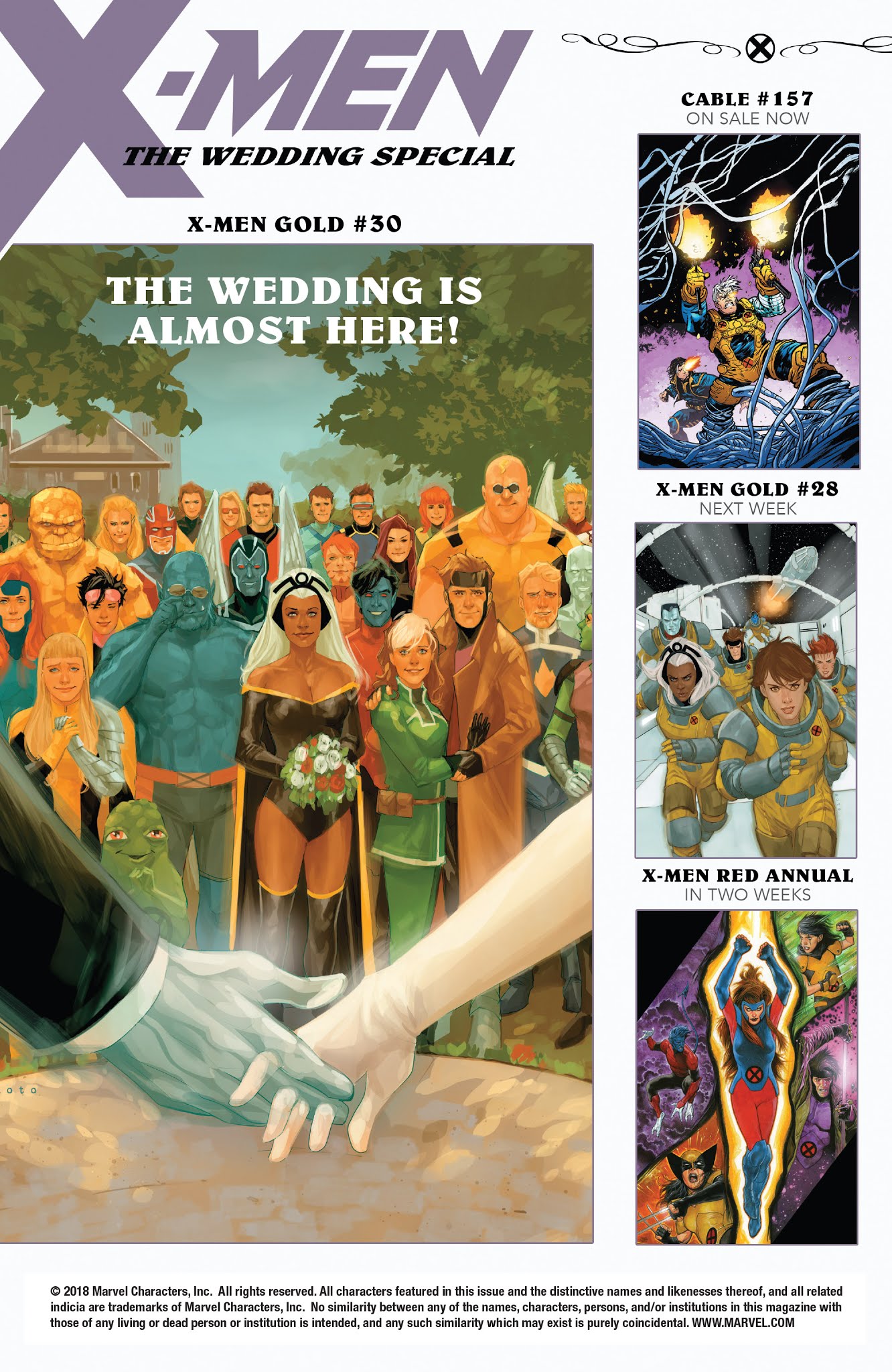 Read online X-Men: The Wedding Special comic -  Issue # Full - 32