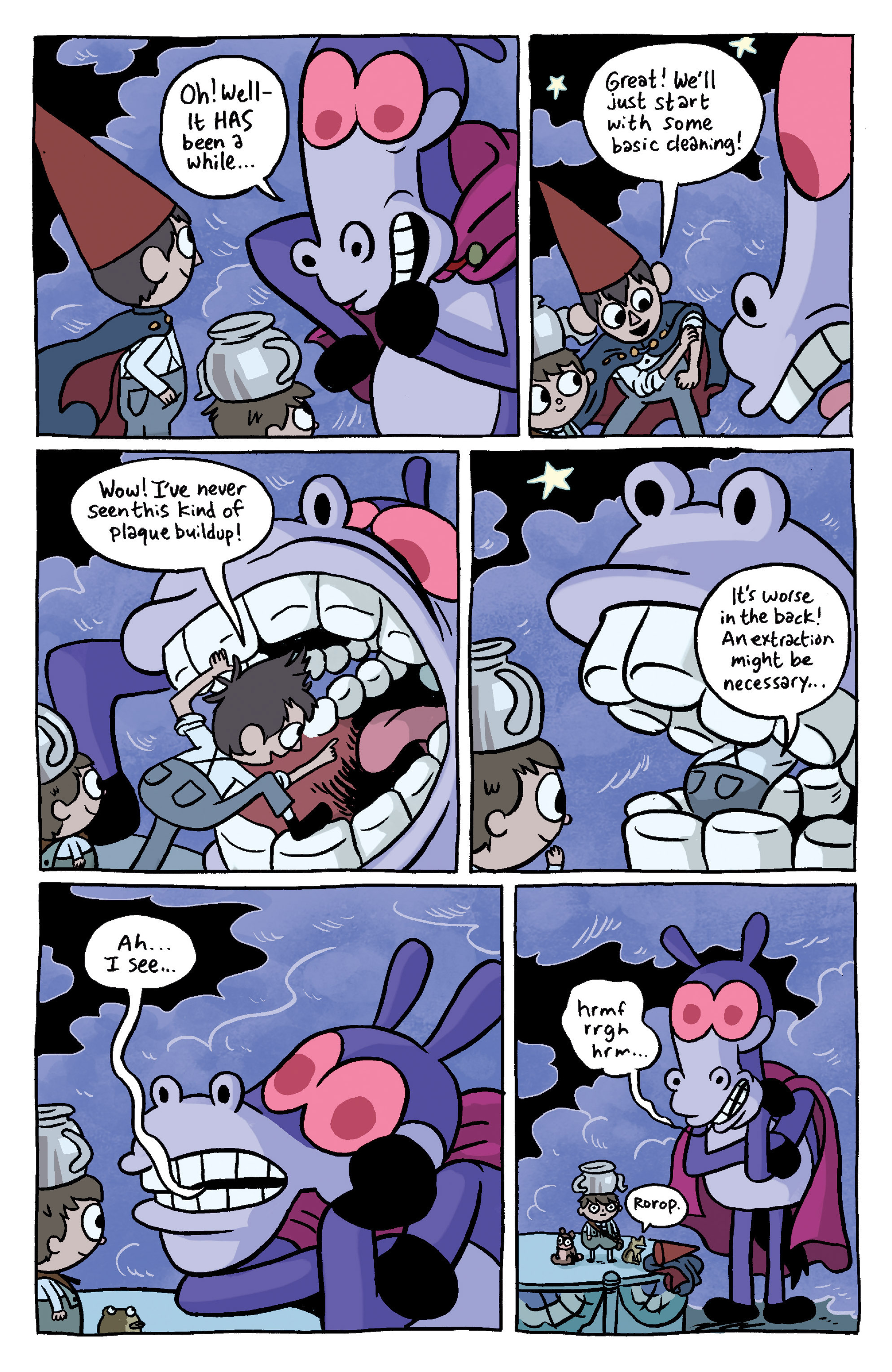 Read online Over the Garden Wall (2016) comic -  Issue #6 - 9