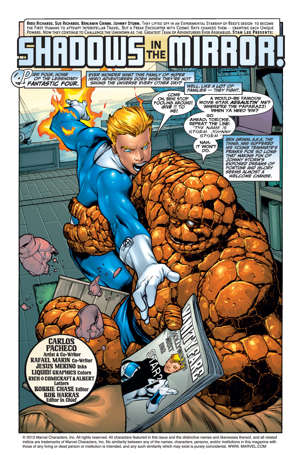 Read online Fantastic Four (1998) comic -  Issue #35 - 2