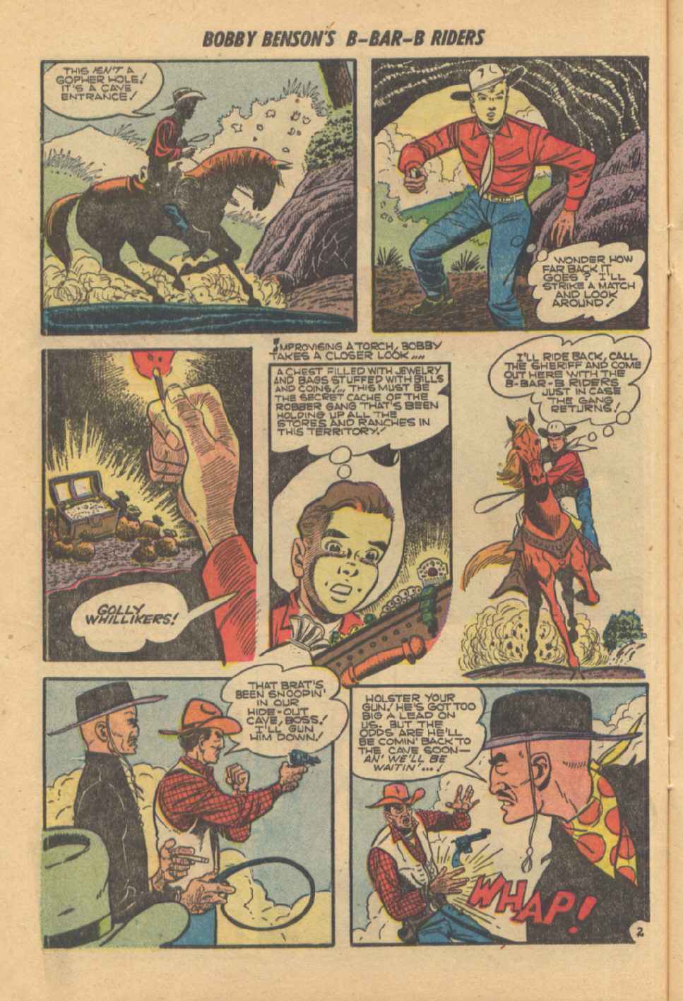 Read online Bobby Benson's B-Bar-B Riders comic -  Issue #19 - 12
