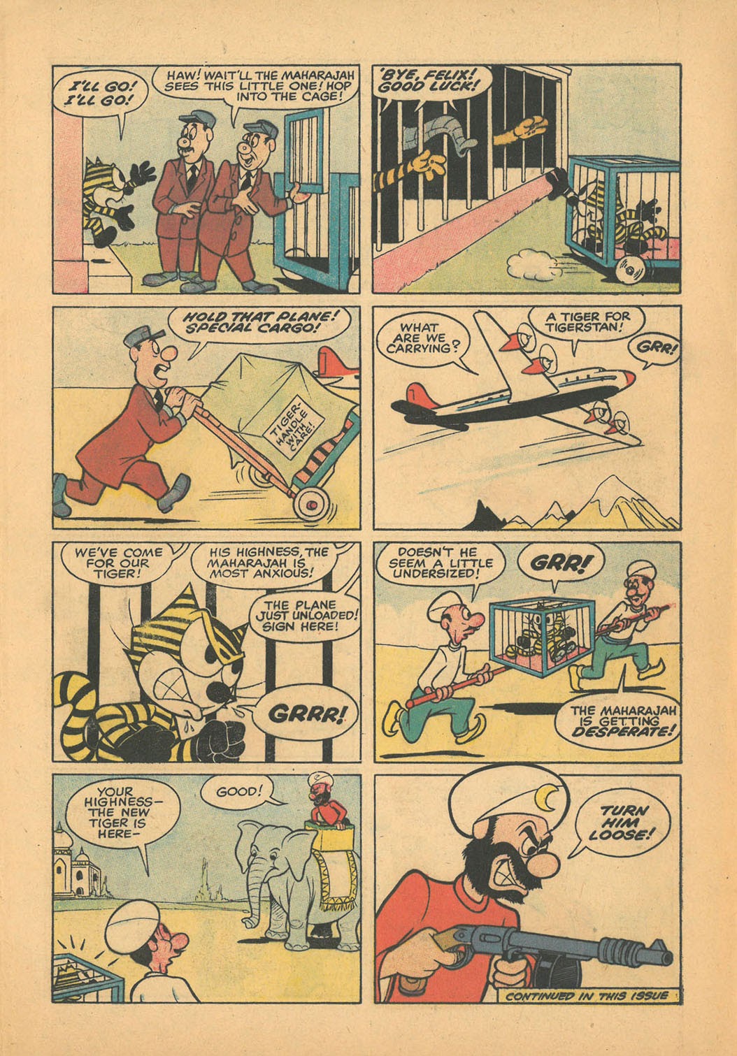 Read online Felix the Cat (1955) comic -  Issue #100 - 9