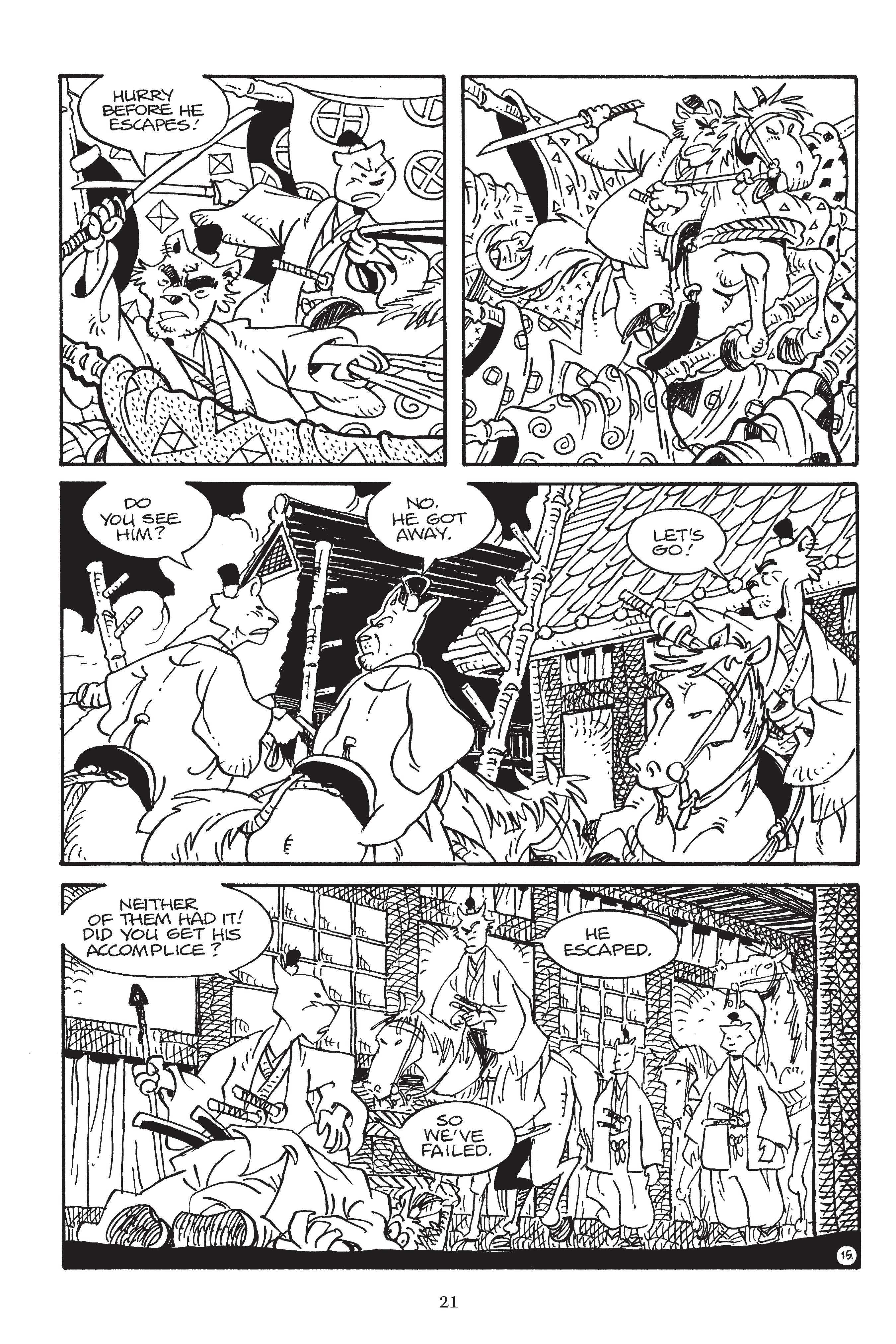 Read online Usagi Yojimbo: The Hidden comic -  Issue # _TPB (Part 1) - 21