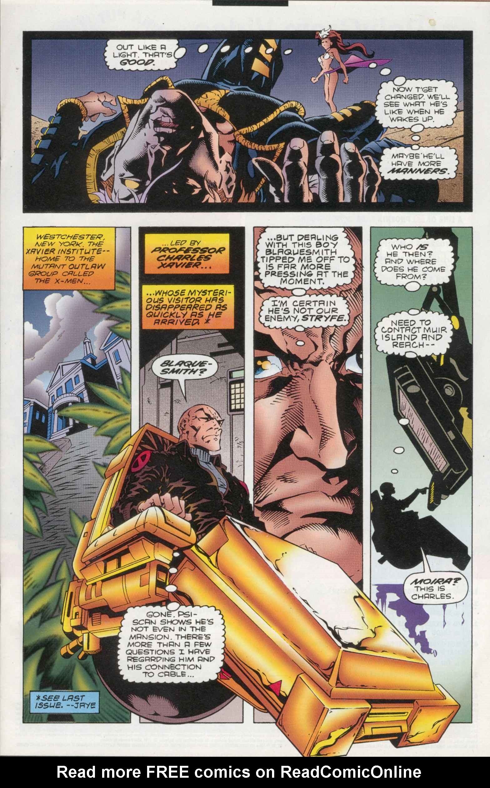 Read online X-Man comic -  Issue #11 - 9