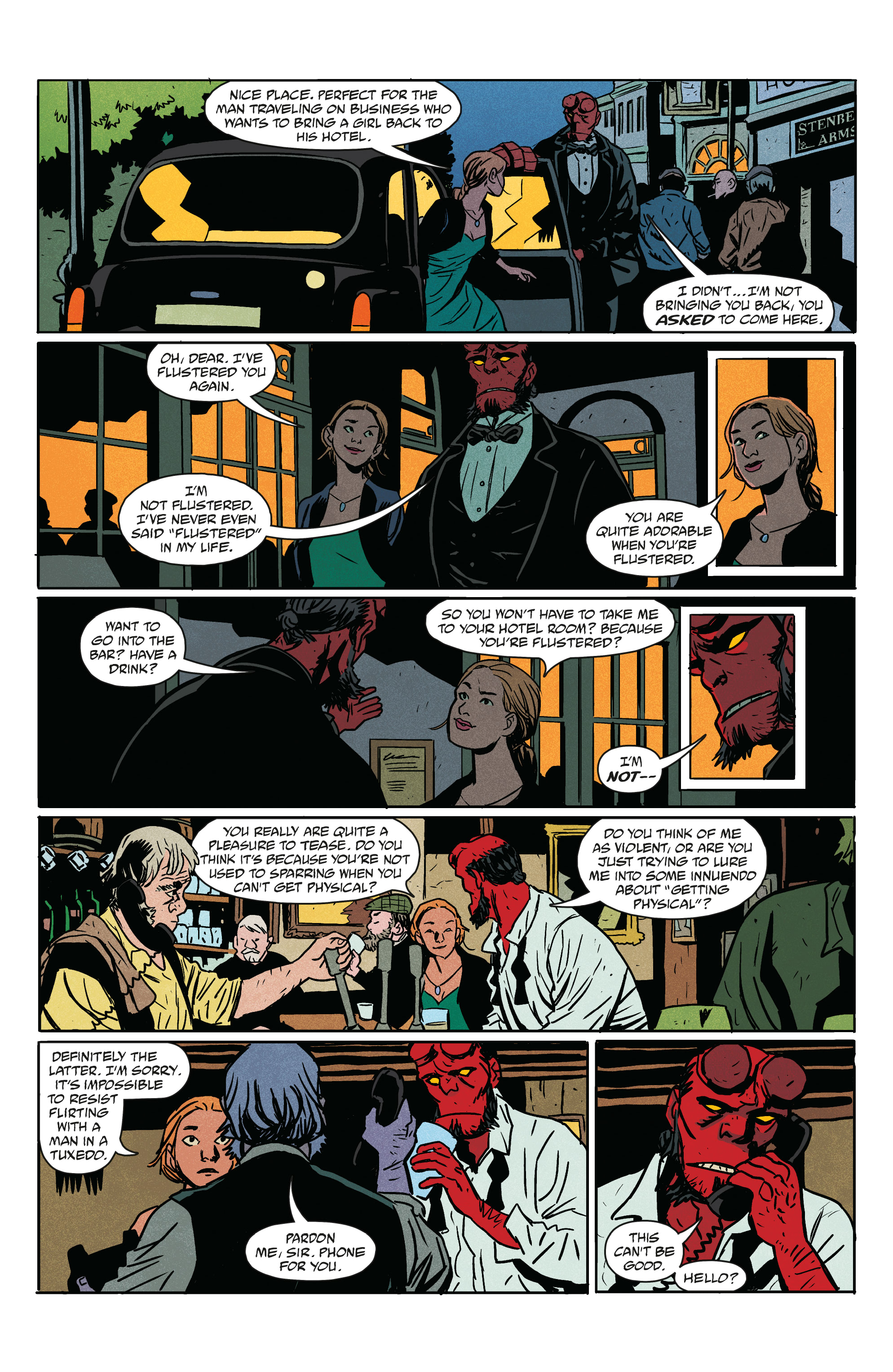 Read online Hellboy in Love comic -  Issue #3 - 7