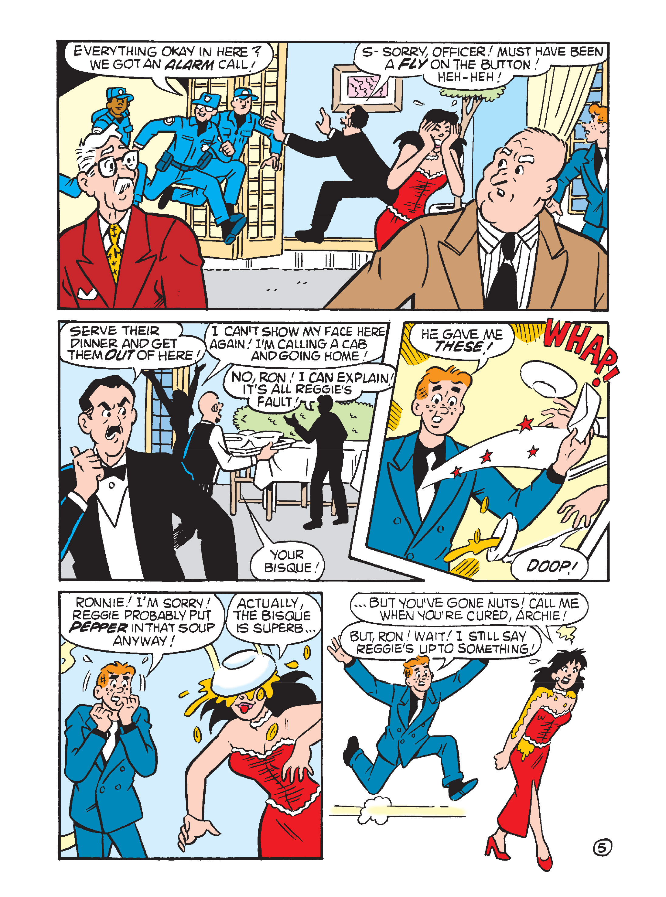 Read online Archie's Funhouse Double Digest comic -  Issue #5 - 6