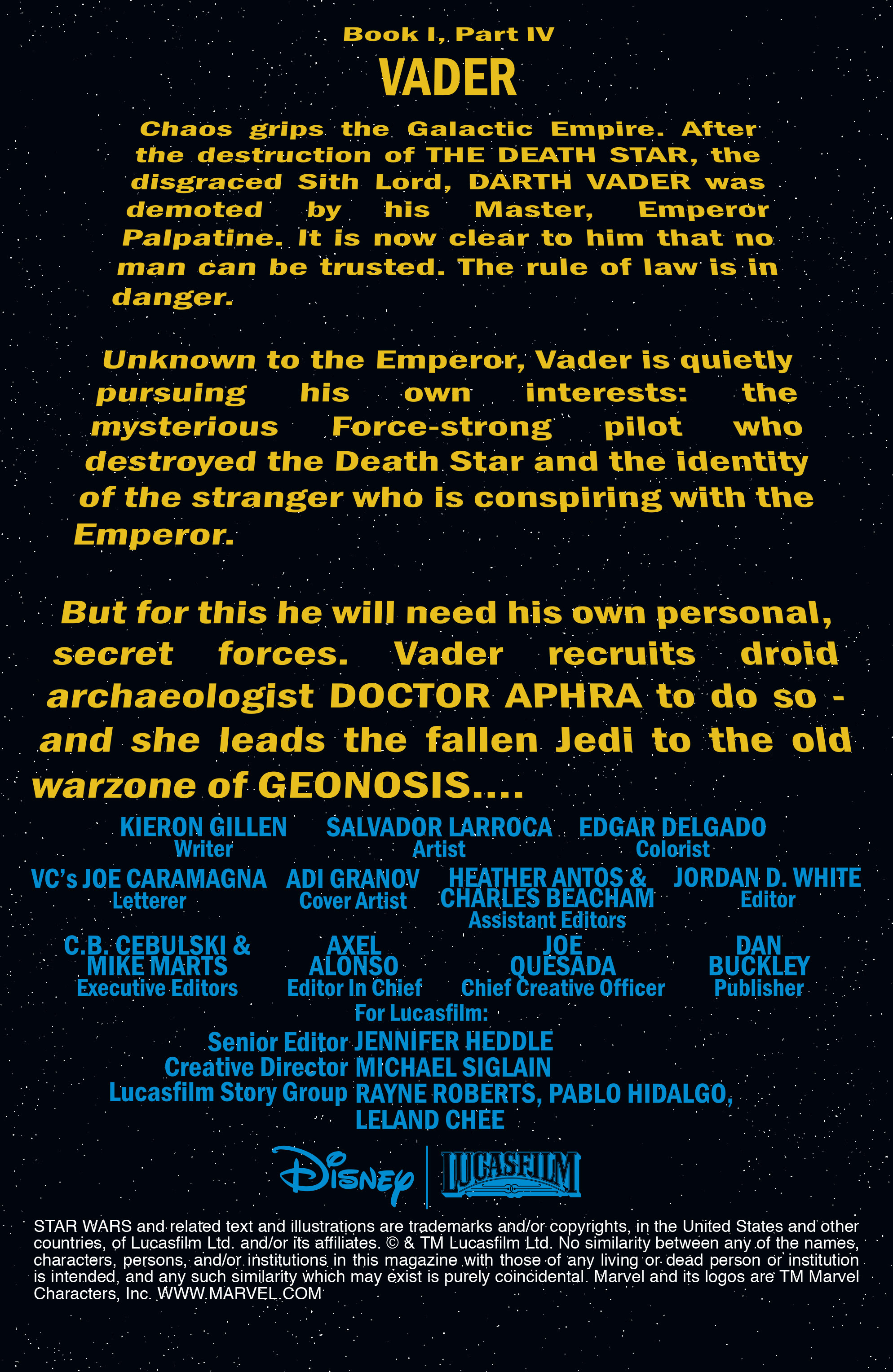 Read online Darth Vader comic -  Issue #4 - 3