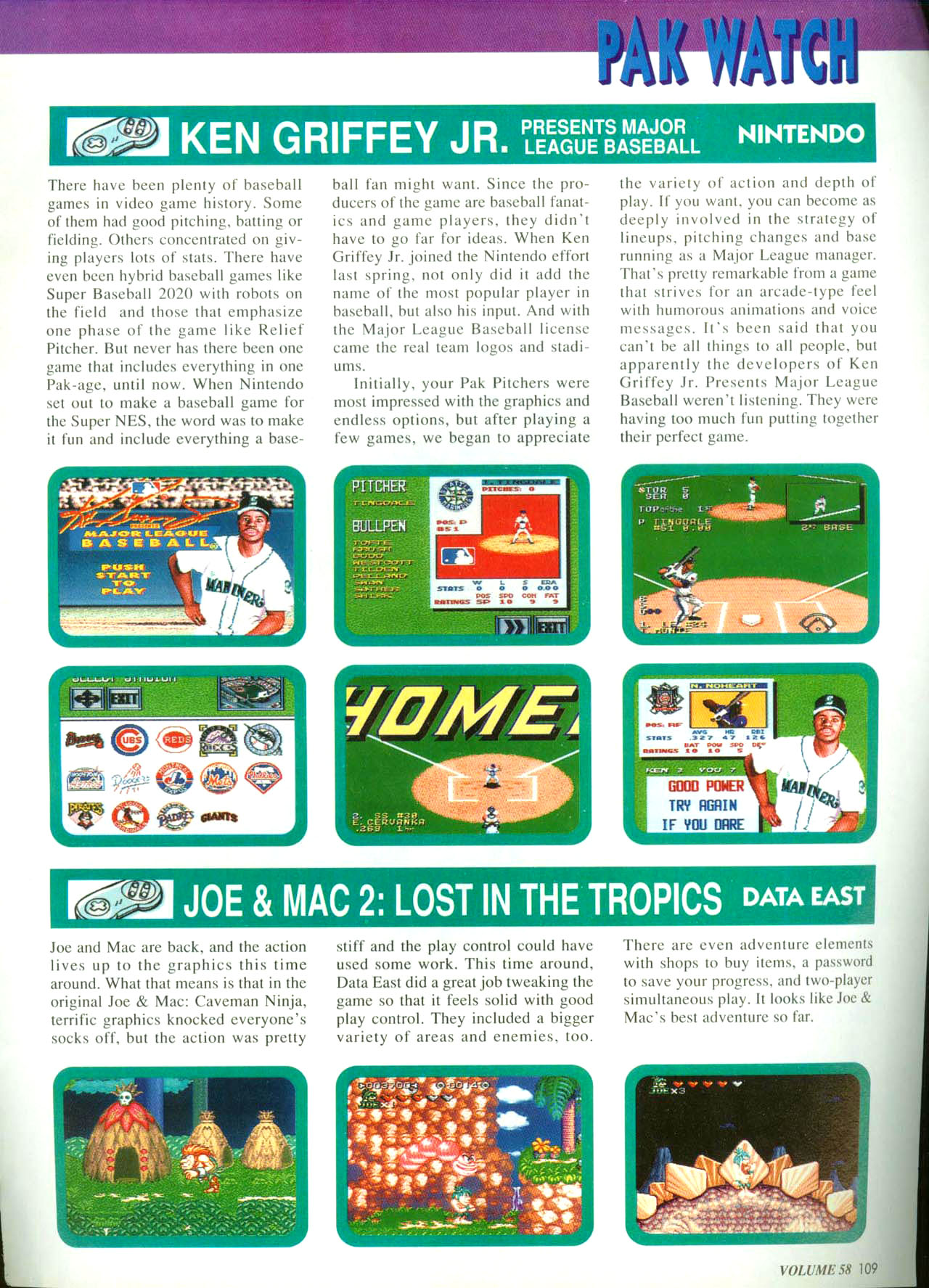 Read online Nintendo Power comic -  Issue #58 - 108