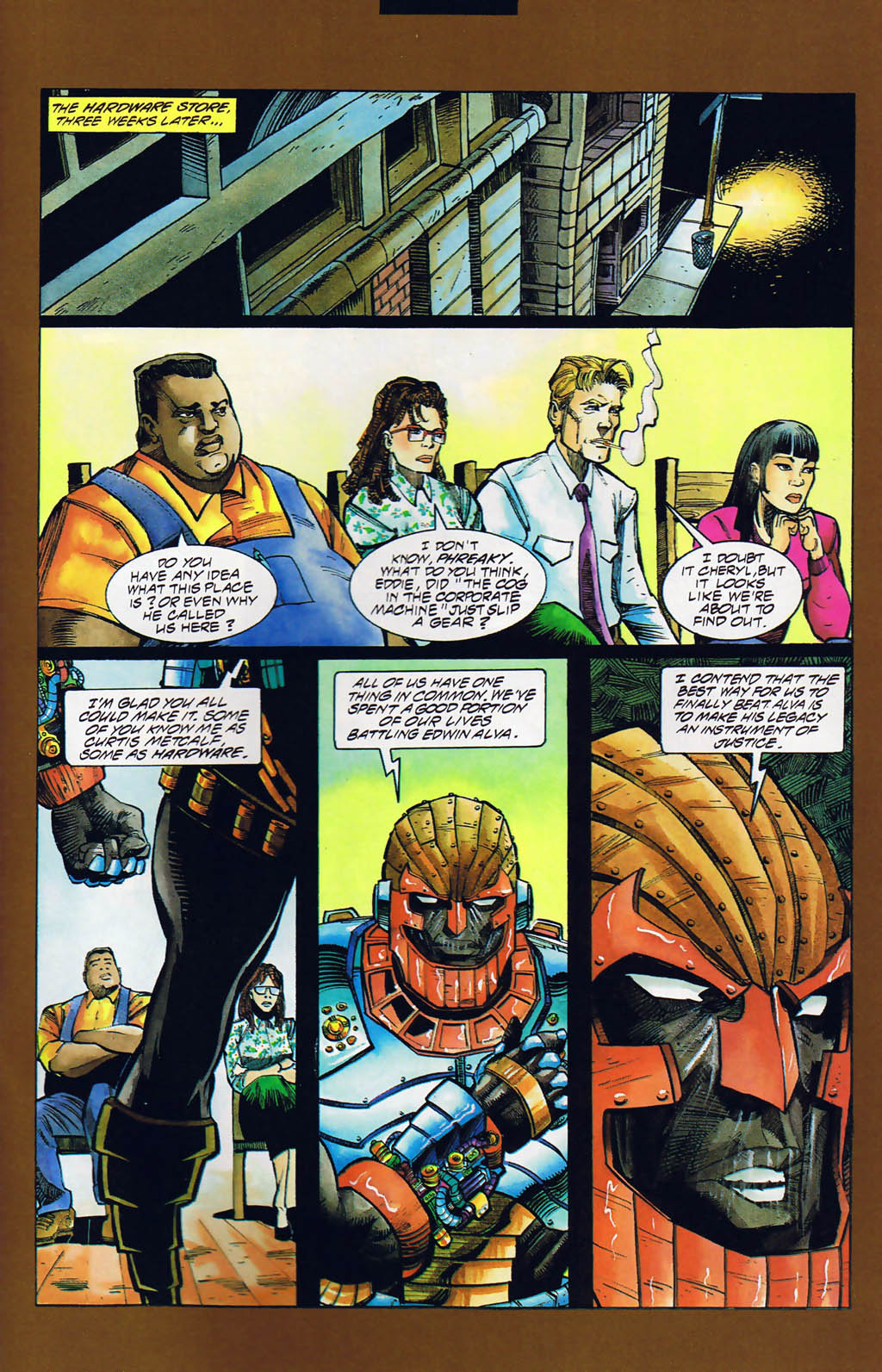 Read online Hardware comic -  Issue #32 - 21