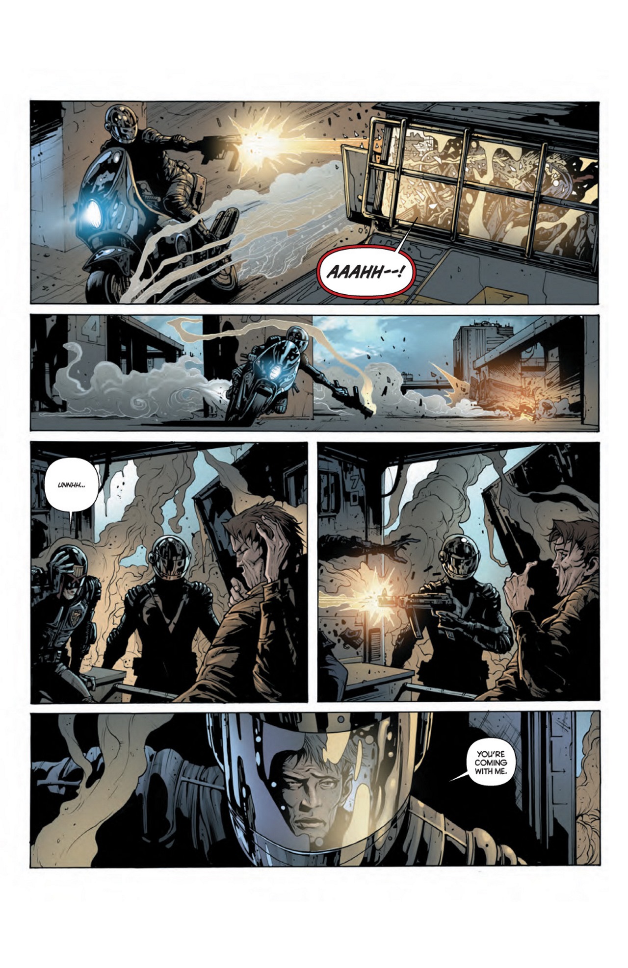 Read online Dredd: Uprise comic -  Issue #1 - 29