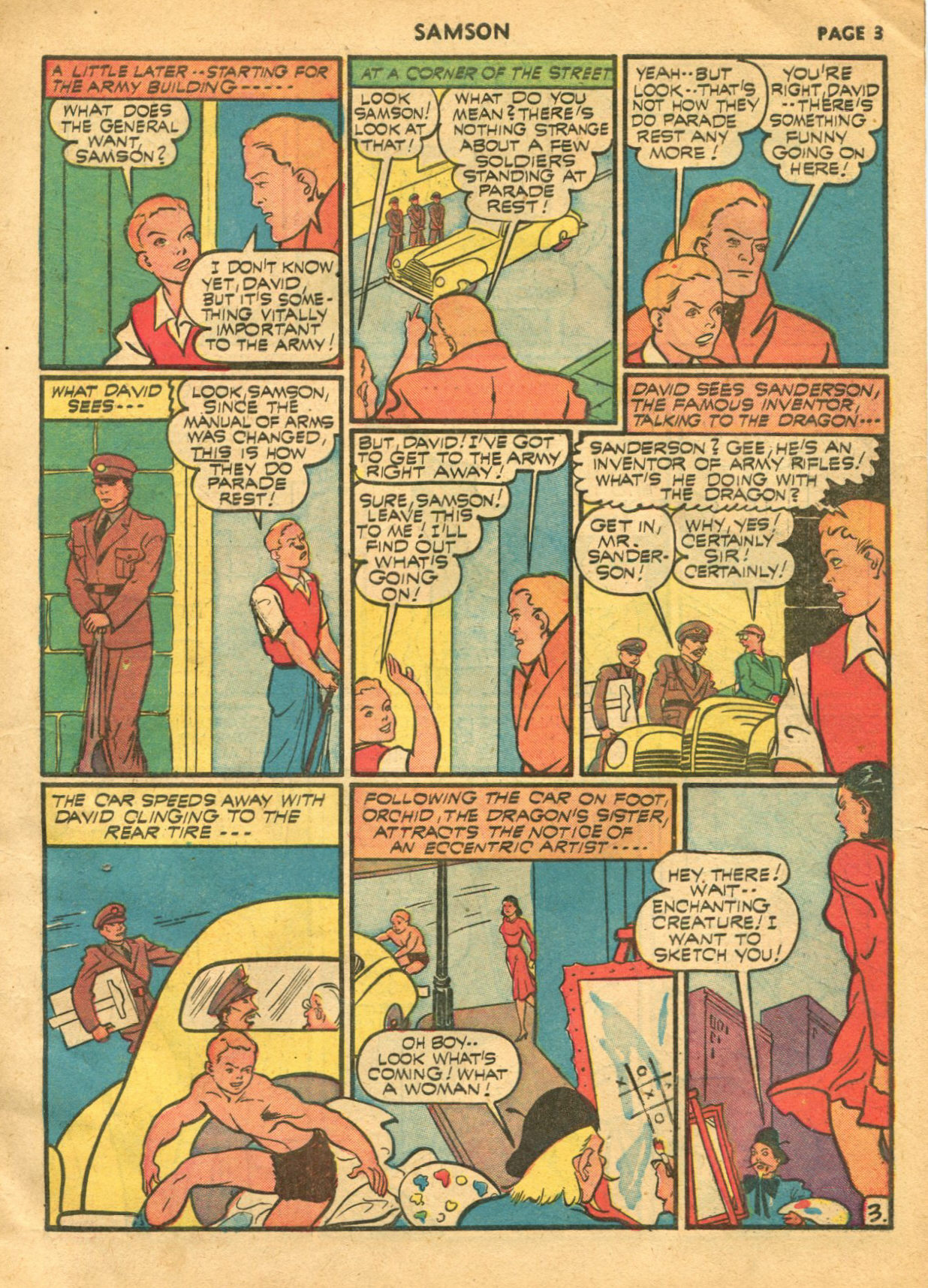 Read online Samson (1940) comic -  Issue #6 - 5