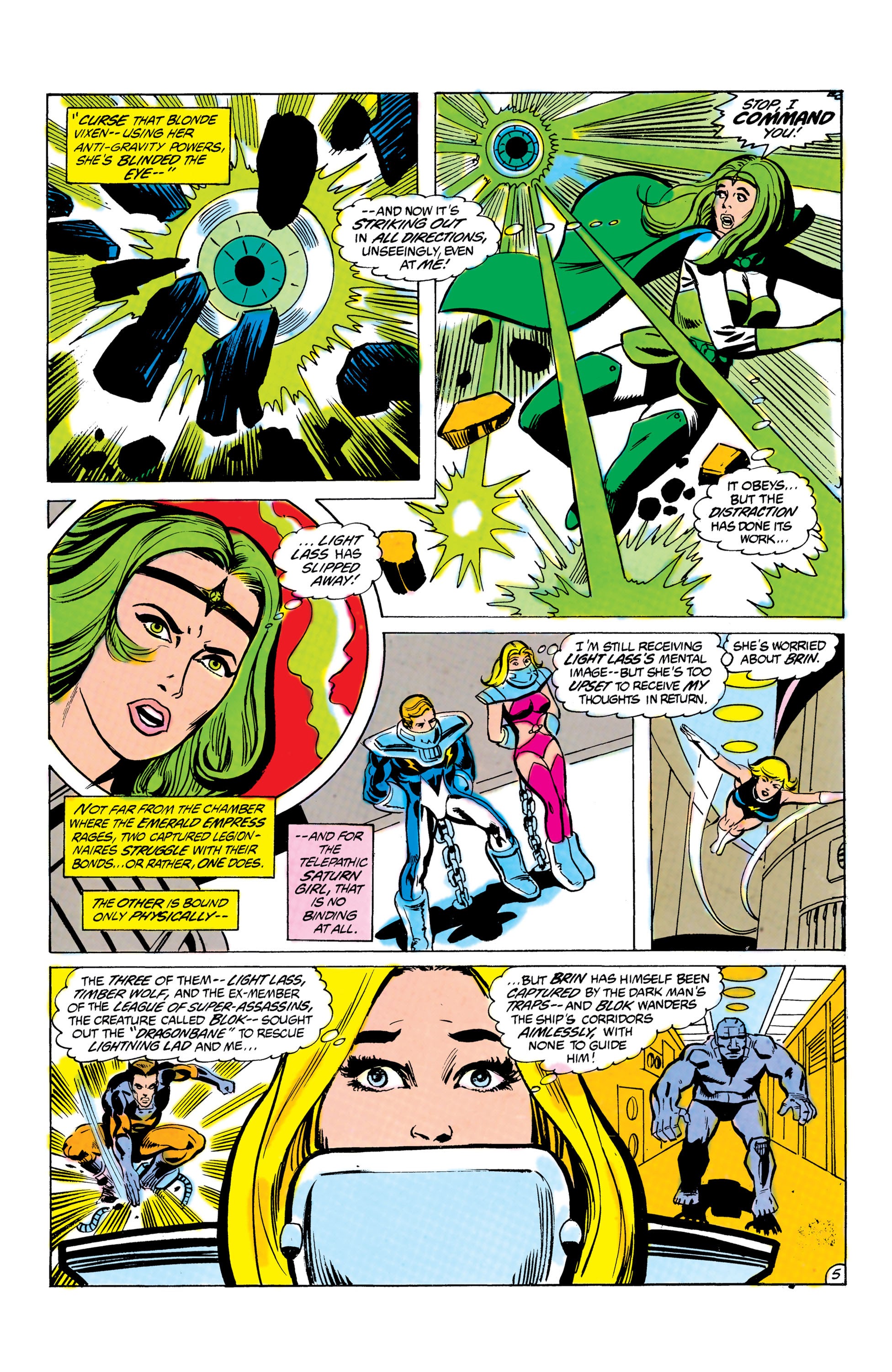 Read online Legion of Super-Heroes (1980) comic -  Issue #271 - 6