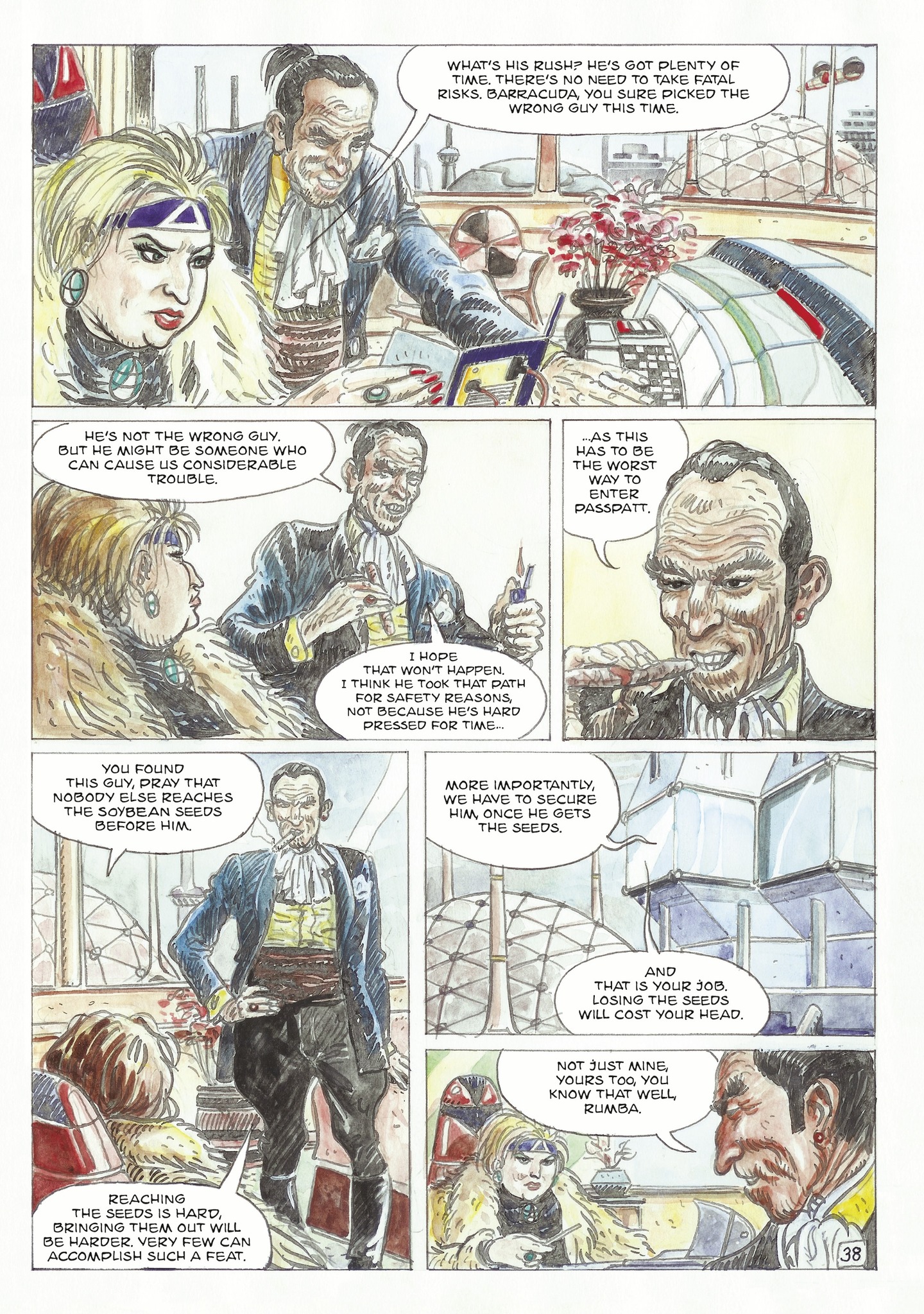 Read online The Man With the Bear comic -  Issue #1 - 40