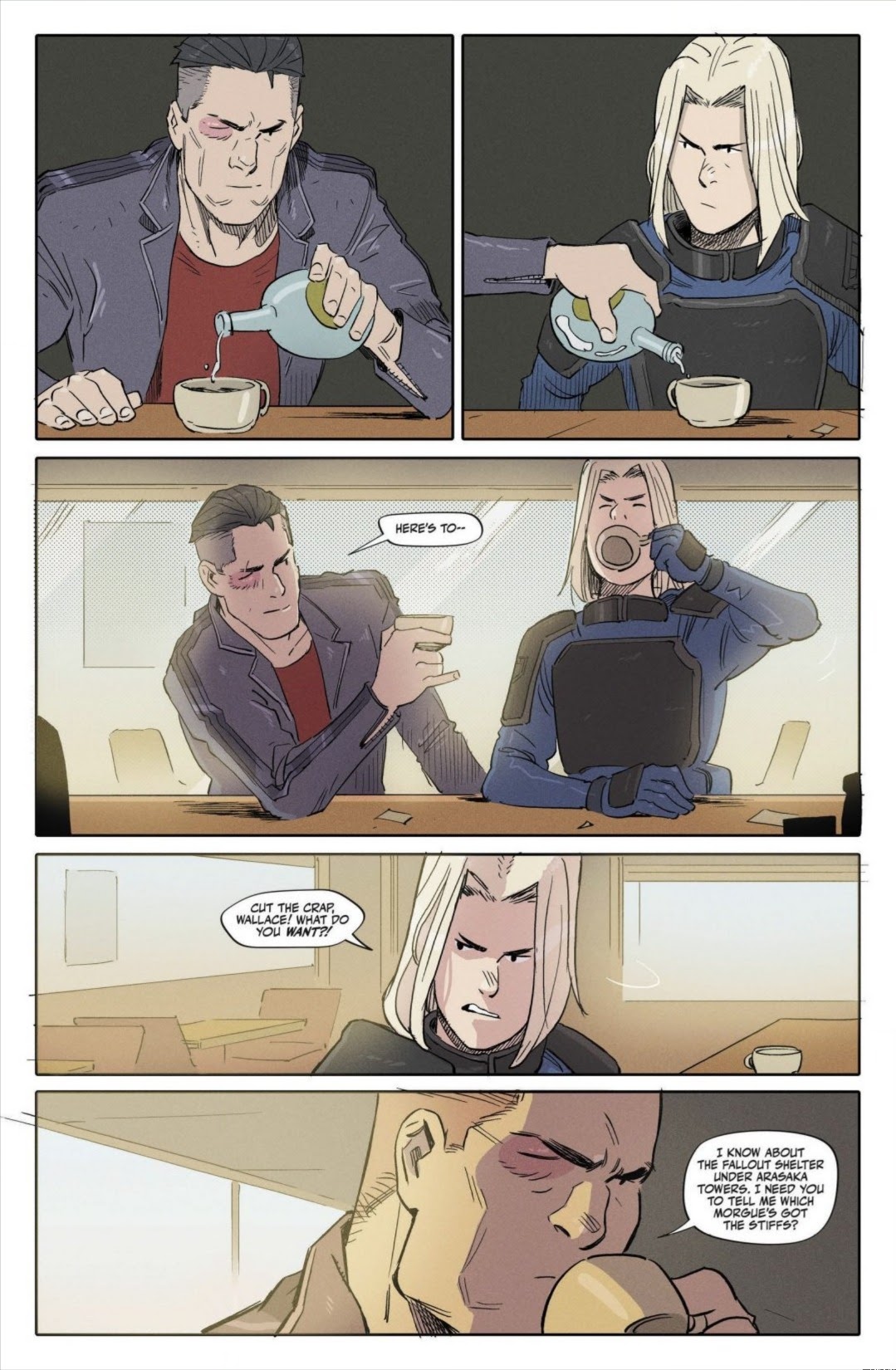 Read online Cyberpunk 2077: Where’s Johnny comic -  Issue #2 - 4