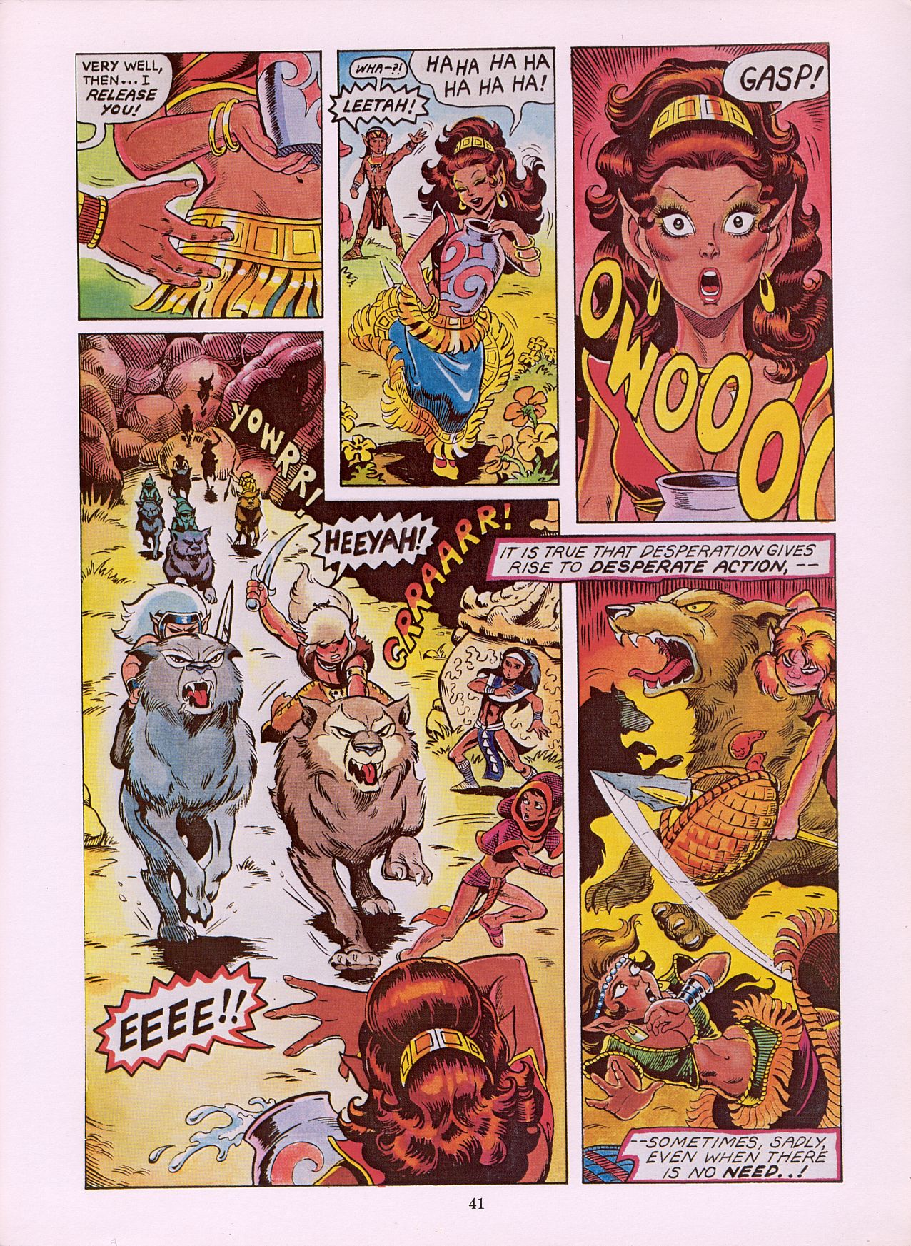 Read online ElfQuest (Starblaze Edition) comic -  Issue # TPB 1 - 49