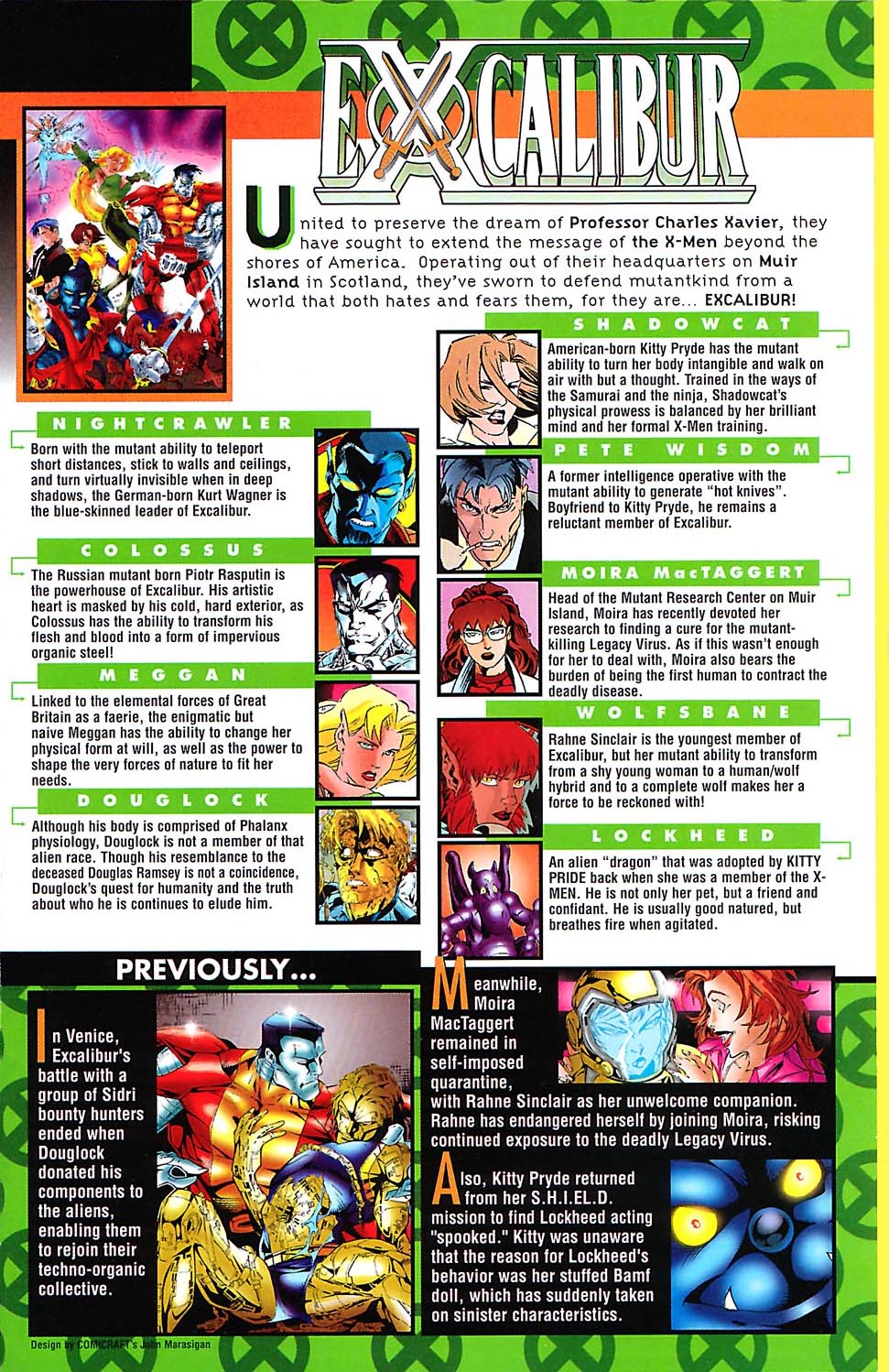 Read online Excalibur (1988) comic -  Issue #118 - 2