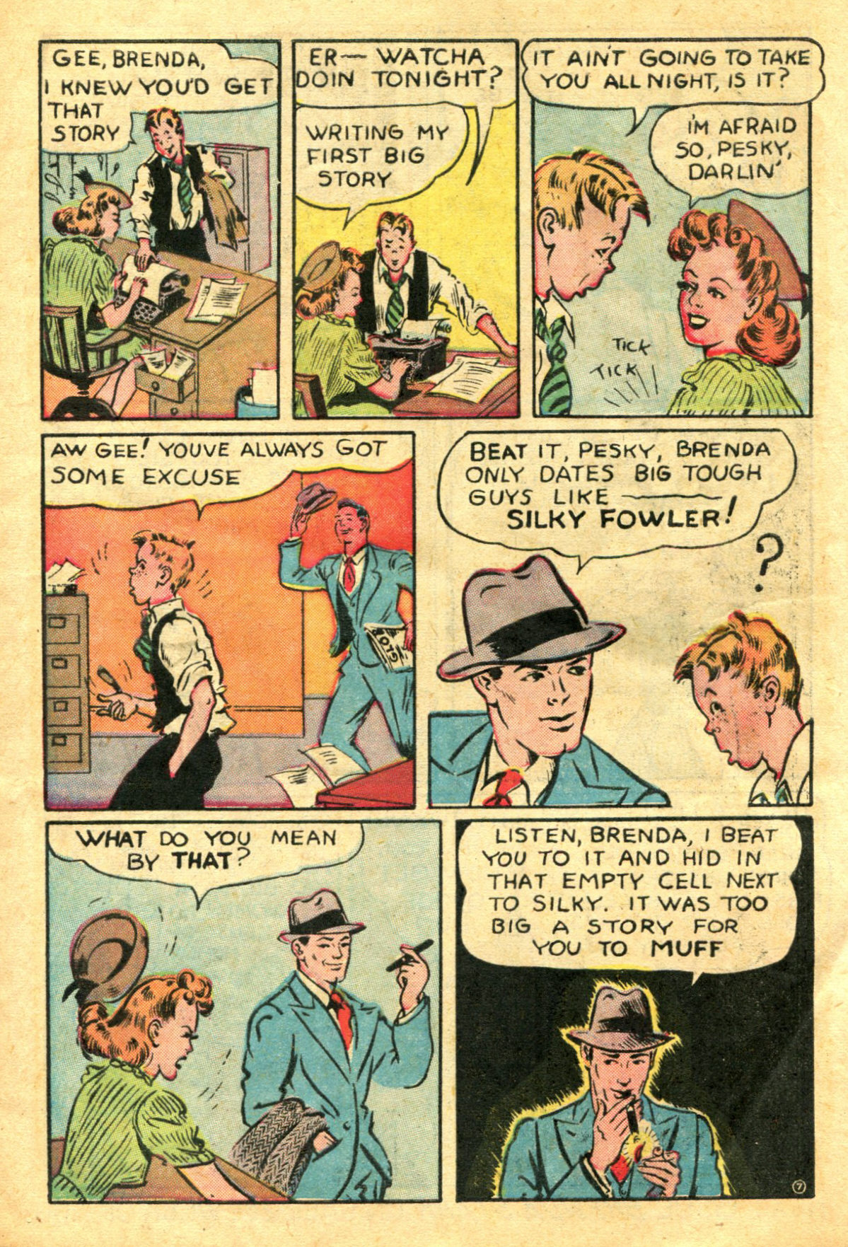 Read online Brenda Starr (1947) comic -  Issue #13 - 9