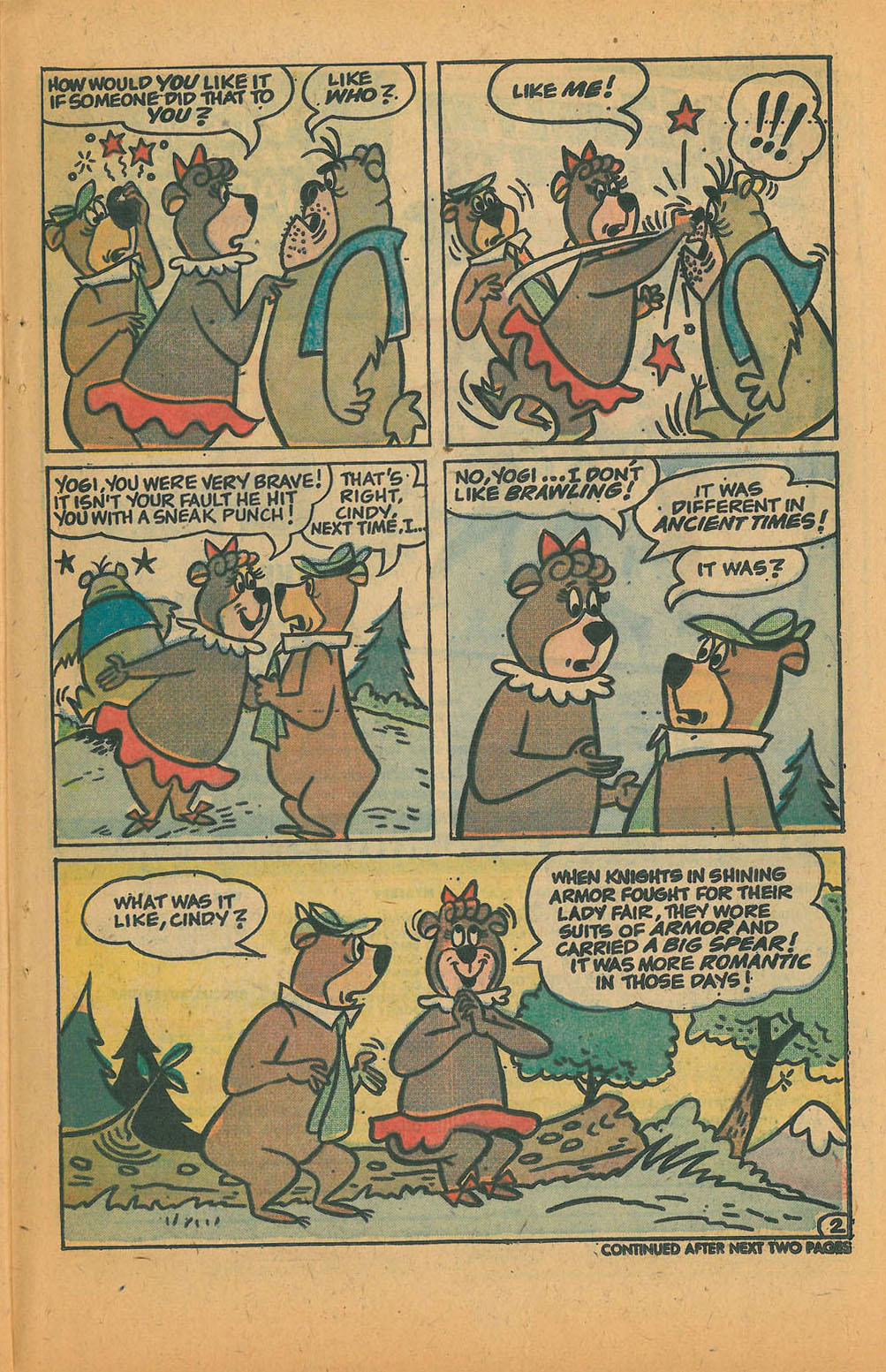 Read online Yogi Bear (1970) comic -  Issue #32 - 21