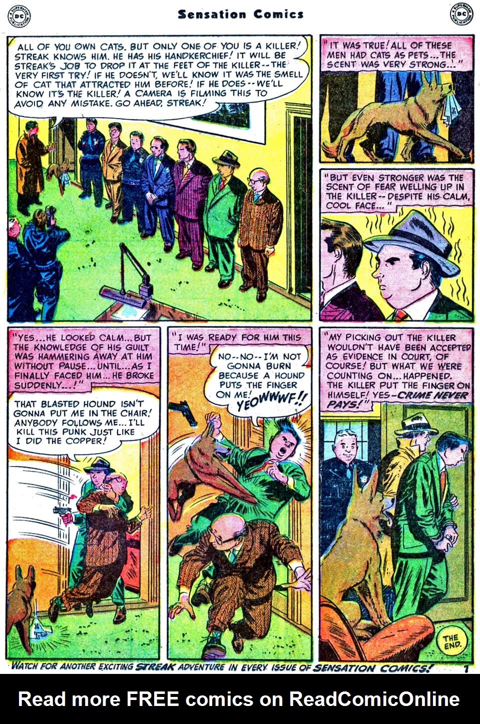 Read online Sensation (Mystery) Comics comic -  Issue #91 - 23