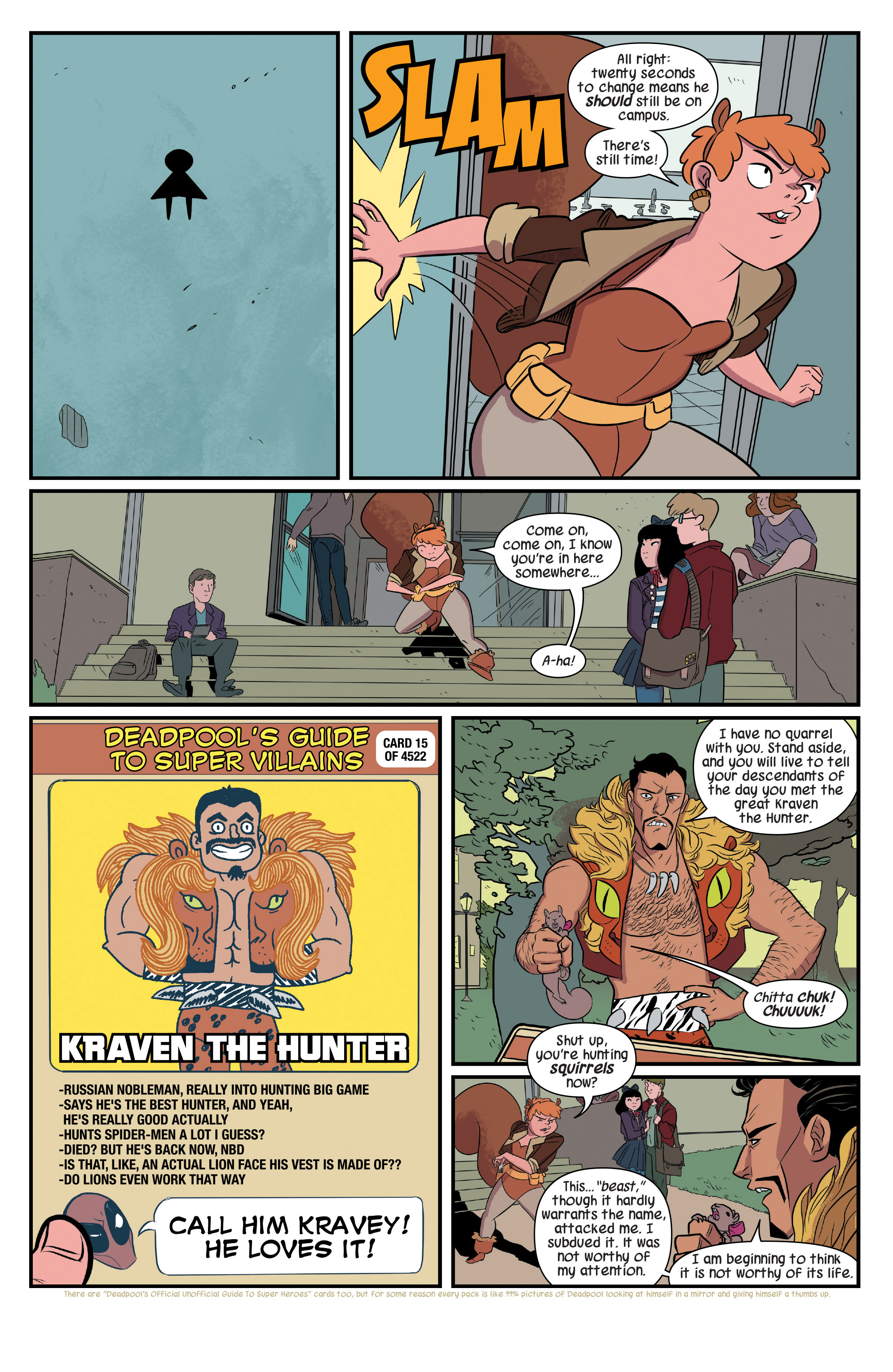 Read online The Unbeatable Squirrel Girl comic -  Issue #1 - 11