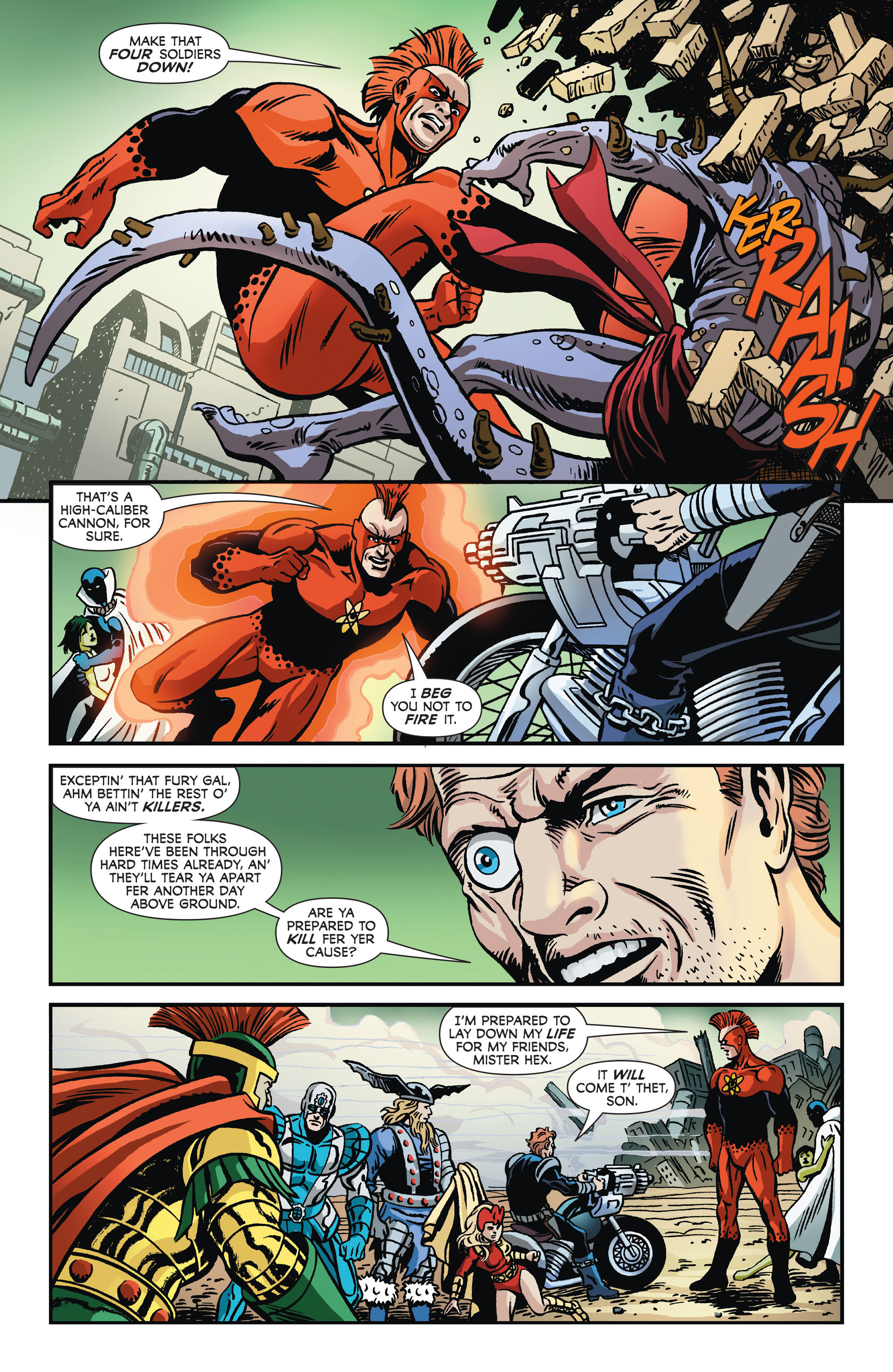 Read online Convergence Infinity Inc. comic -  Issue #2 - 11