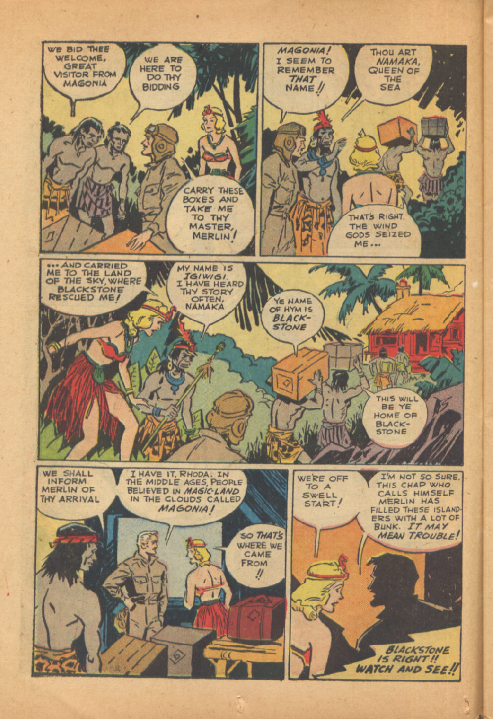 Read online Super-Magician Comics comic -  Issue #23 - 24