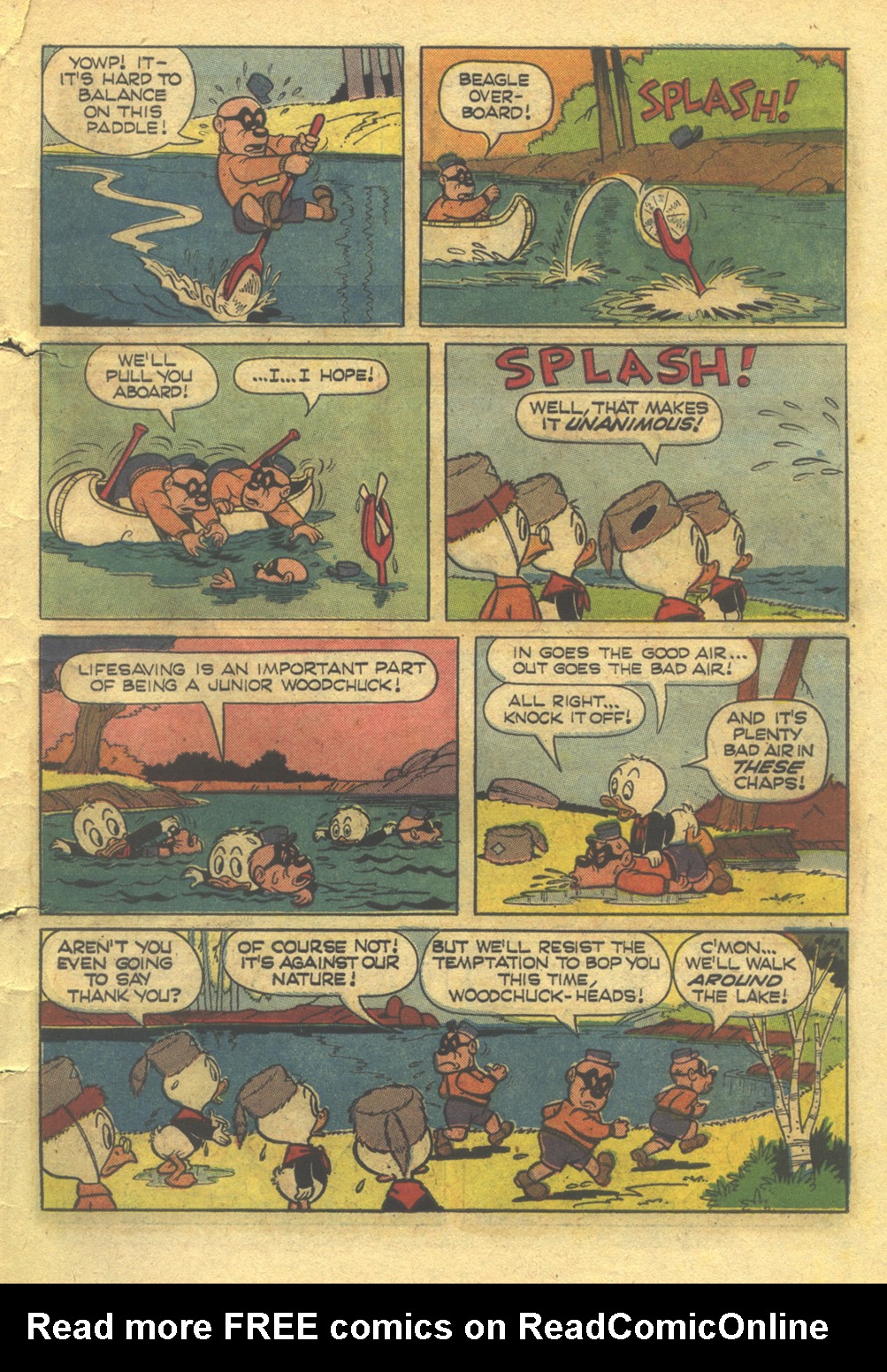 Read online Huey, Dewey, and Louie Junior Woodchucks comic -  Issue #1 - 31