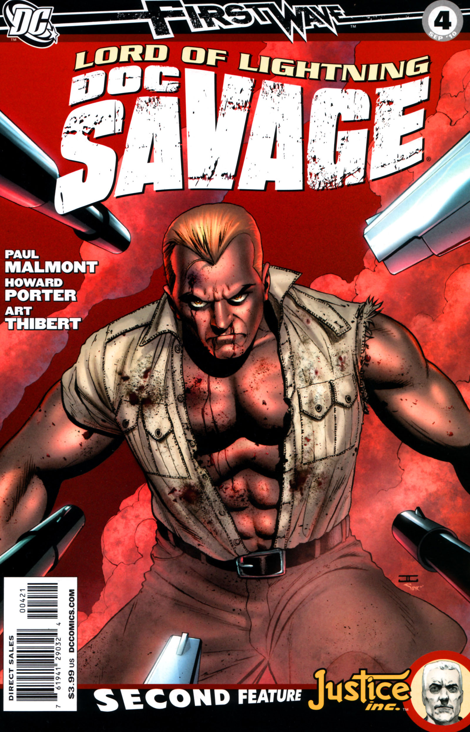 Read online Doc Savage (2010) comic -  Issue #4 - 1