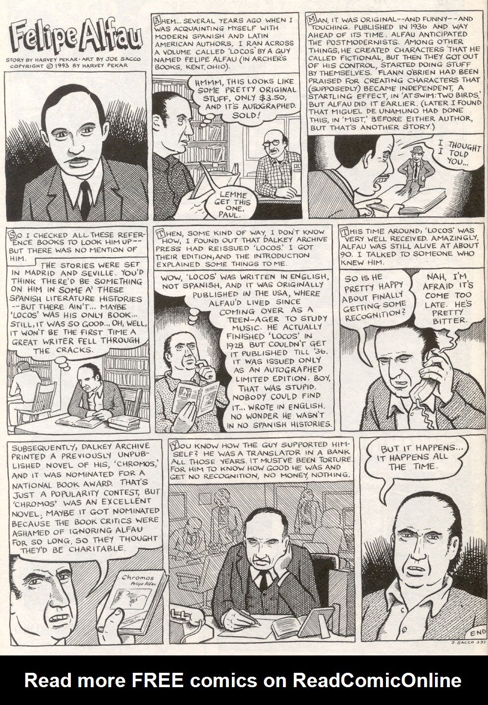 Read online American Splendor: TransAtlantic Comics comic -  Issue # Full - 27