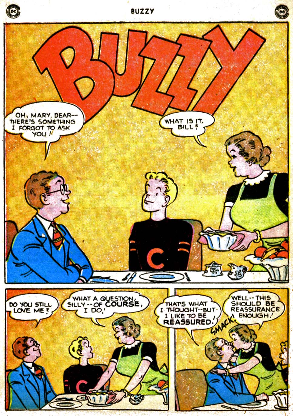 Read online Buzzy comic -  Issue #31 - 36