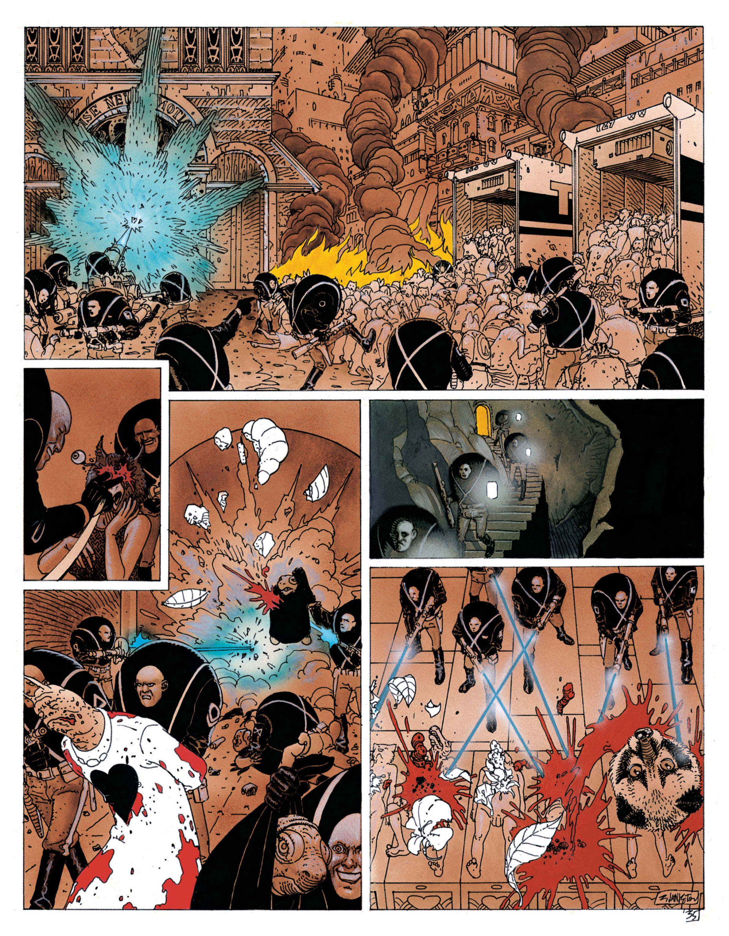 Read online Before the Incal comic -  Issue #1 - 38