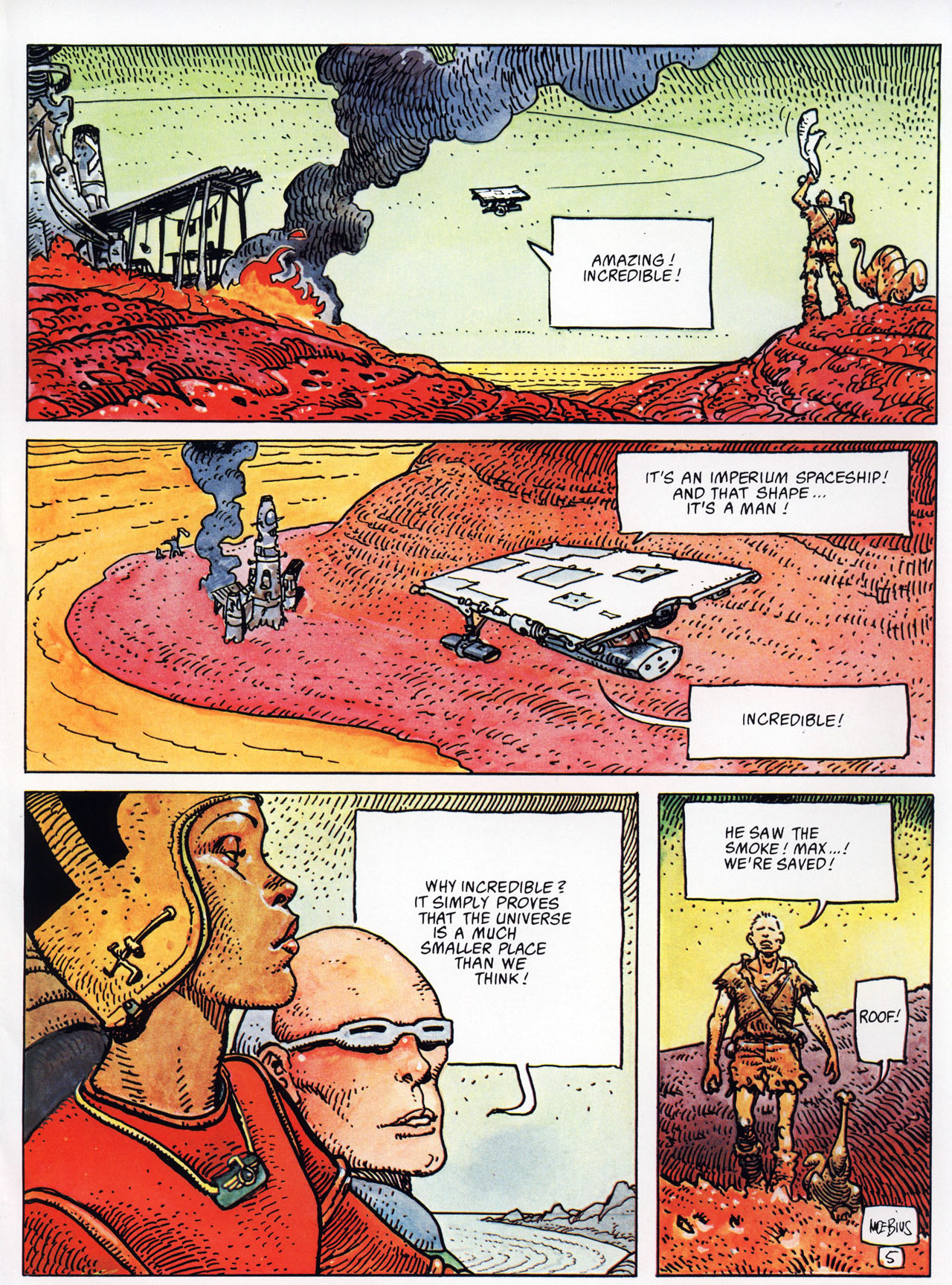 Read online Epic Graphic Novel: Moebius comic -  Issue # TPB 4 - 29