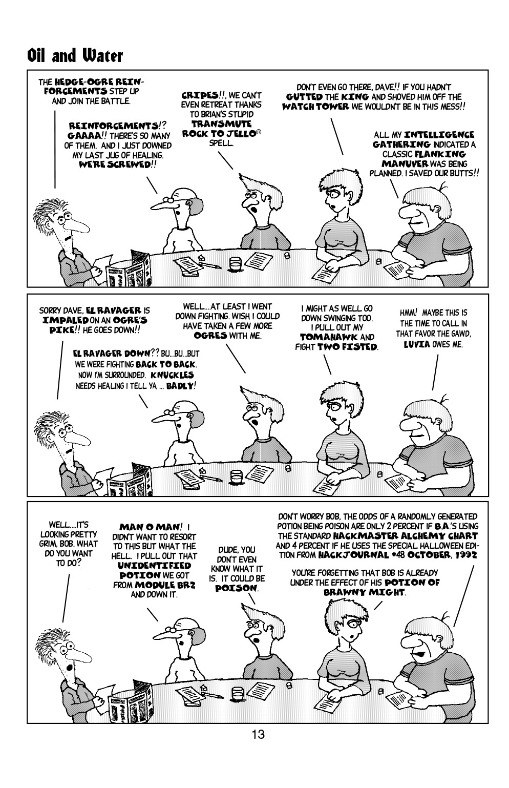 Read online Knights of the Dinner Table comic -  Issue #17 - 15